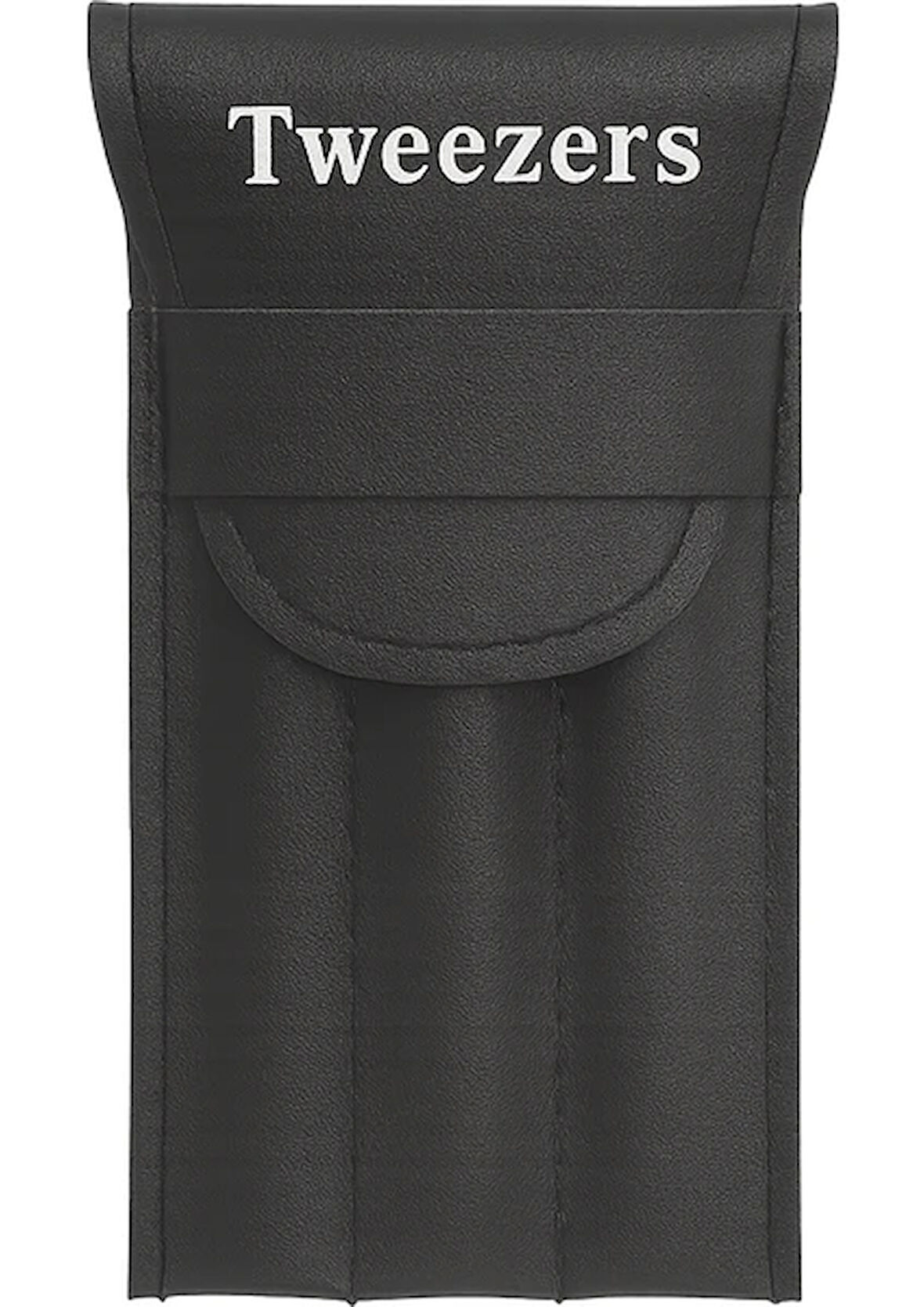 Twiezers TWZSET3001 Deri Çantalı 3'lü Paslanmaz Çelik Cımbız Seti - Siyah/Siyah