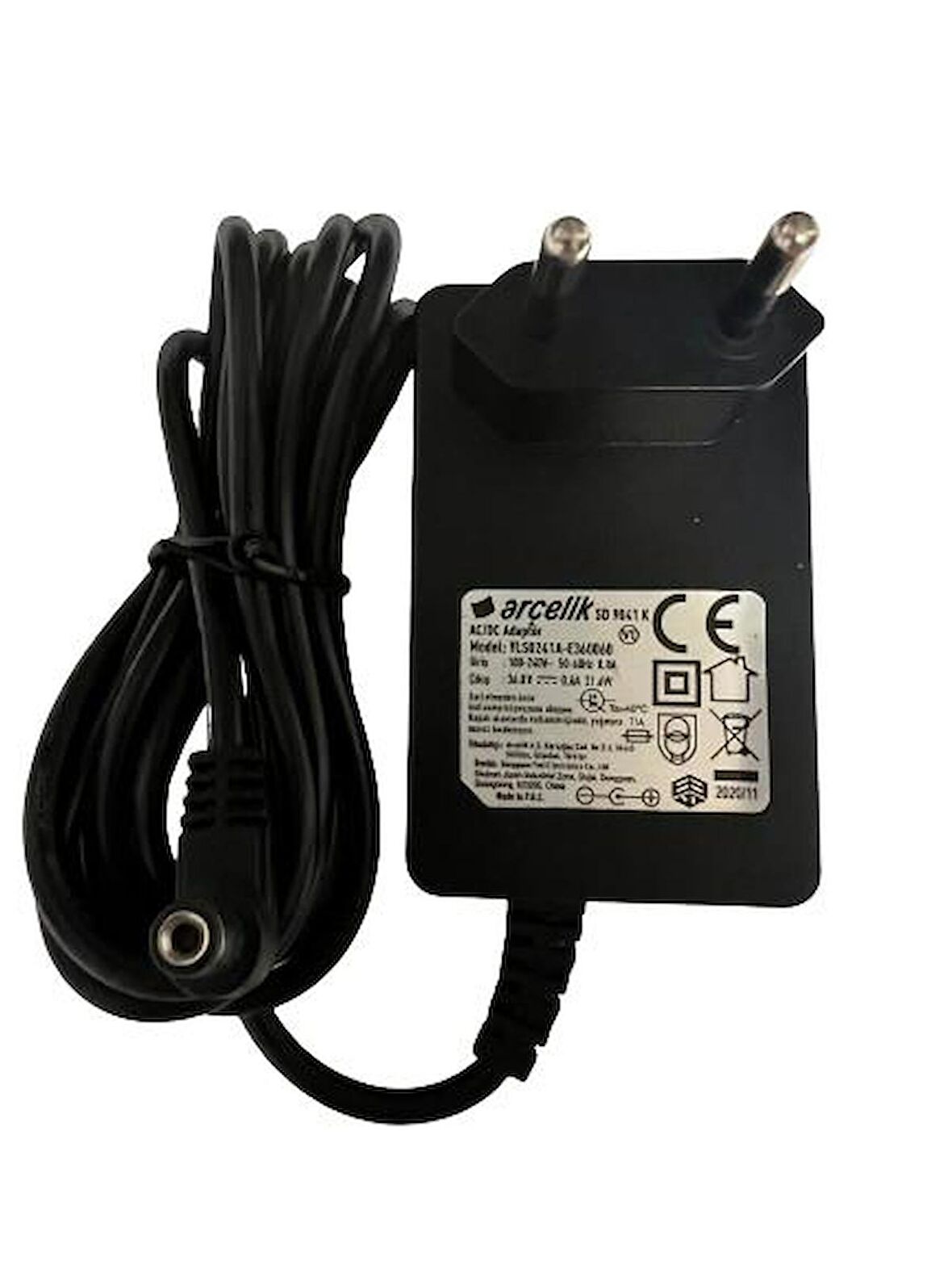 36 Volt 600 Mah Arçelik Go SD 9041K Şarjlı Dikey Süpürge Şarj Adaptörü