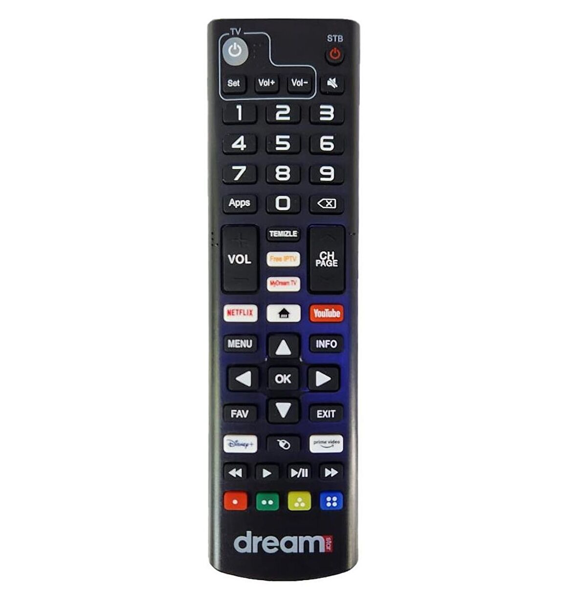 Dreamstar Universal Akıllı Android Box İ3 Kumanda Led Lcd Uyumlu