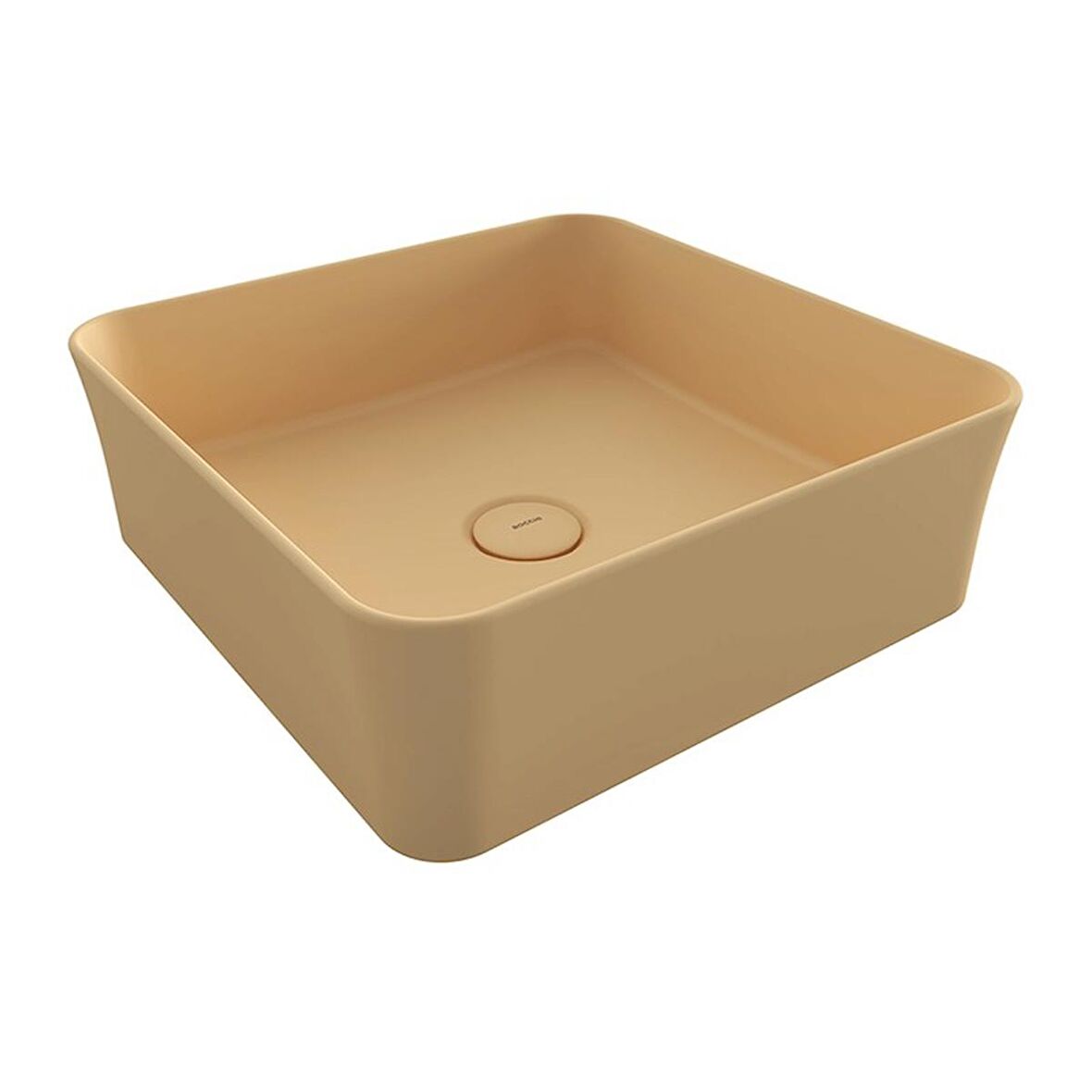 Bocchi Slim Line Kare Lavabo 38x38 cm Mat Kaşmir