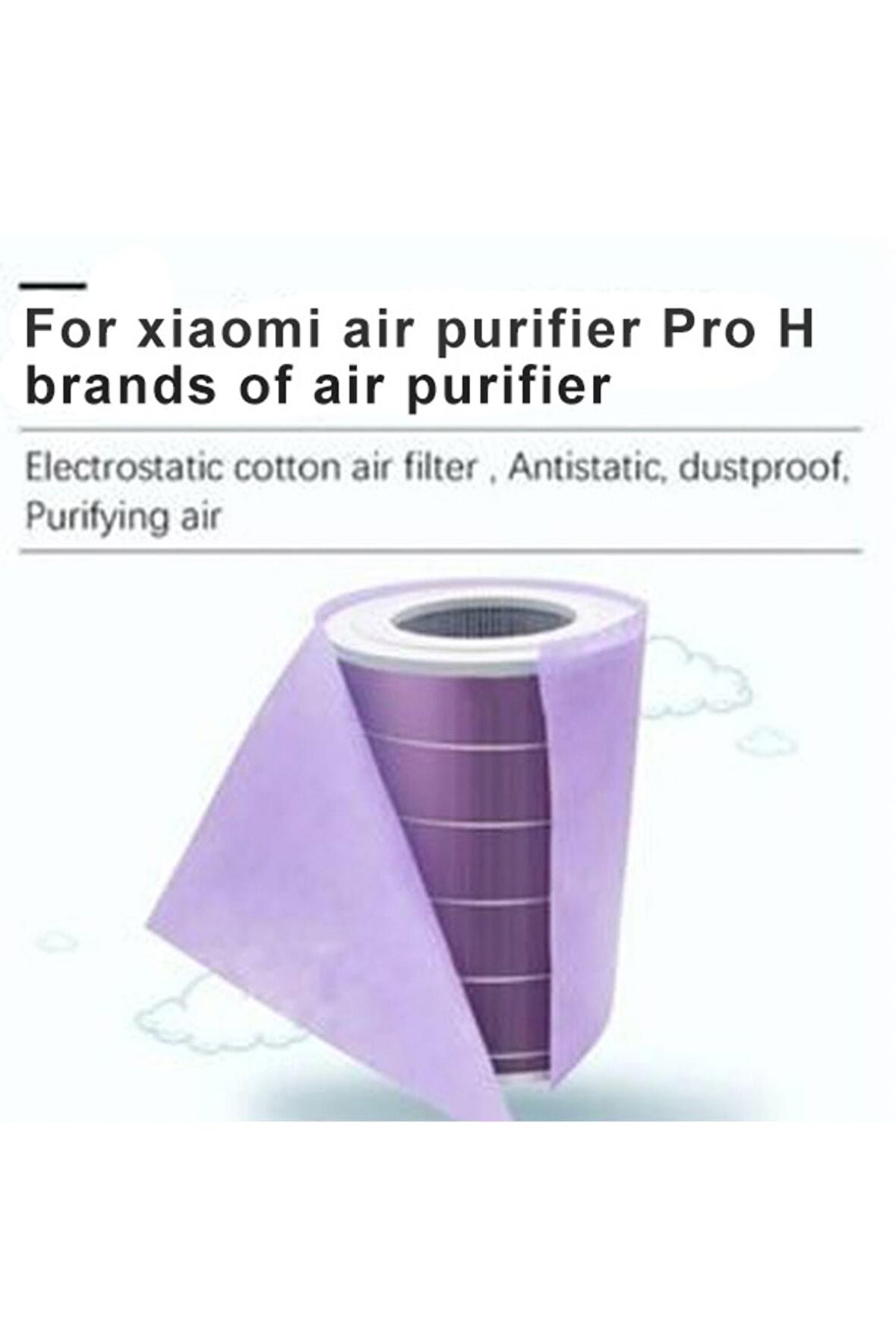 Filterhauzı Xiaomi Mi Uyumlu Air Purifier Pro H Için Toz Tutucu Filtre 10 Adet