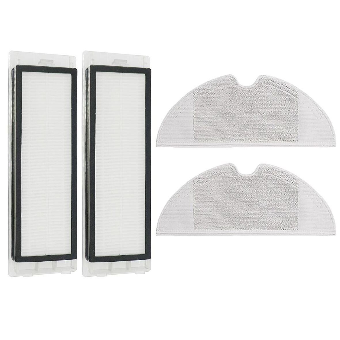 Xiaomi Vacuum Mop 2C (XMSTJQR2C / STYTJ03ZHM) Beyaz Filtre  Mop Yedek Set
