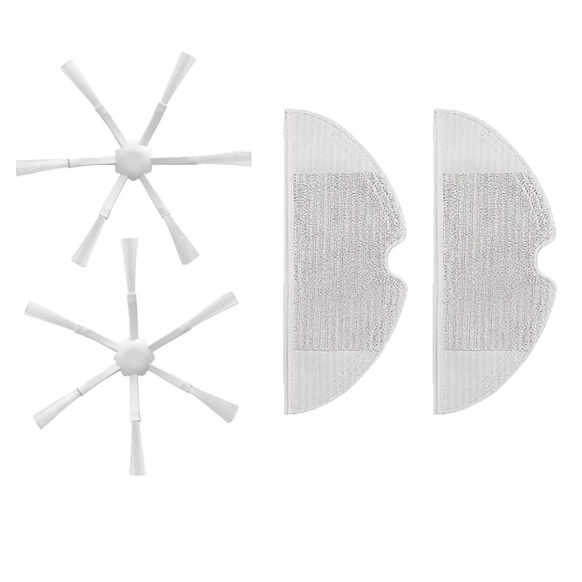 Xiaomi Vacuum Mop 2C (XMSTJQR2C / STYTJ03ZHM) Beyaz 2 Yan Fırça 2 Mop bezi