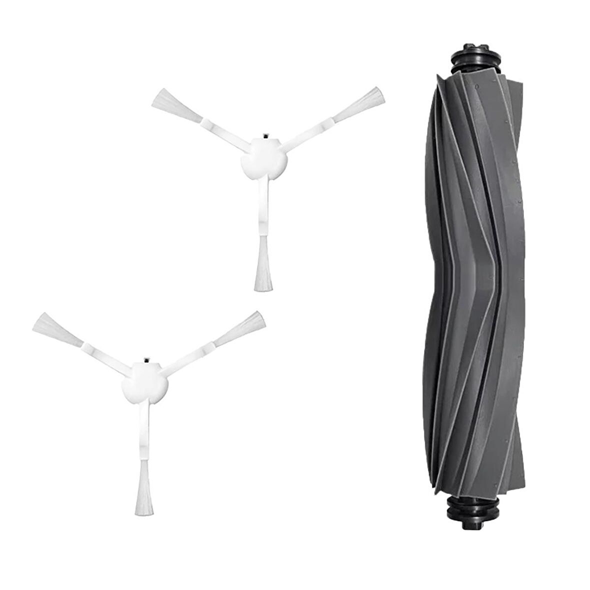 Dreame D10S Pro Beyaz Ana Yan Fırça Yedek Set