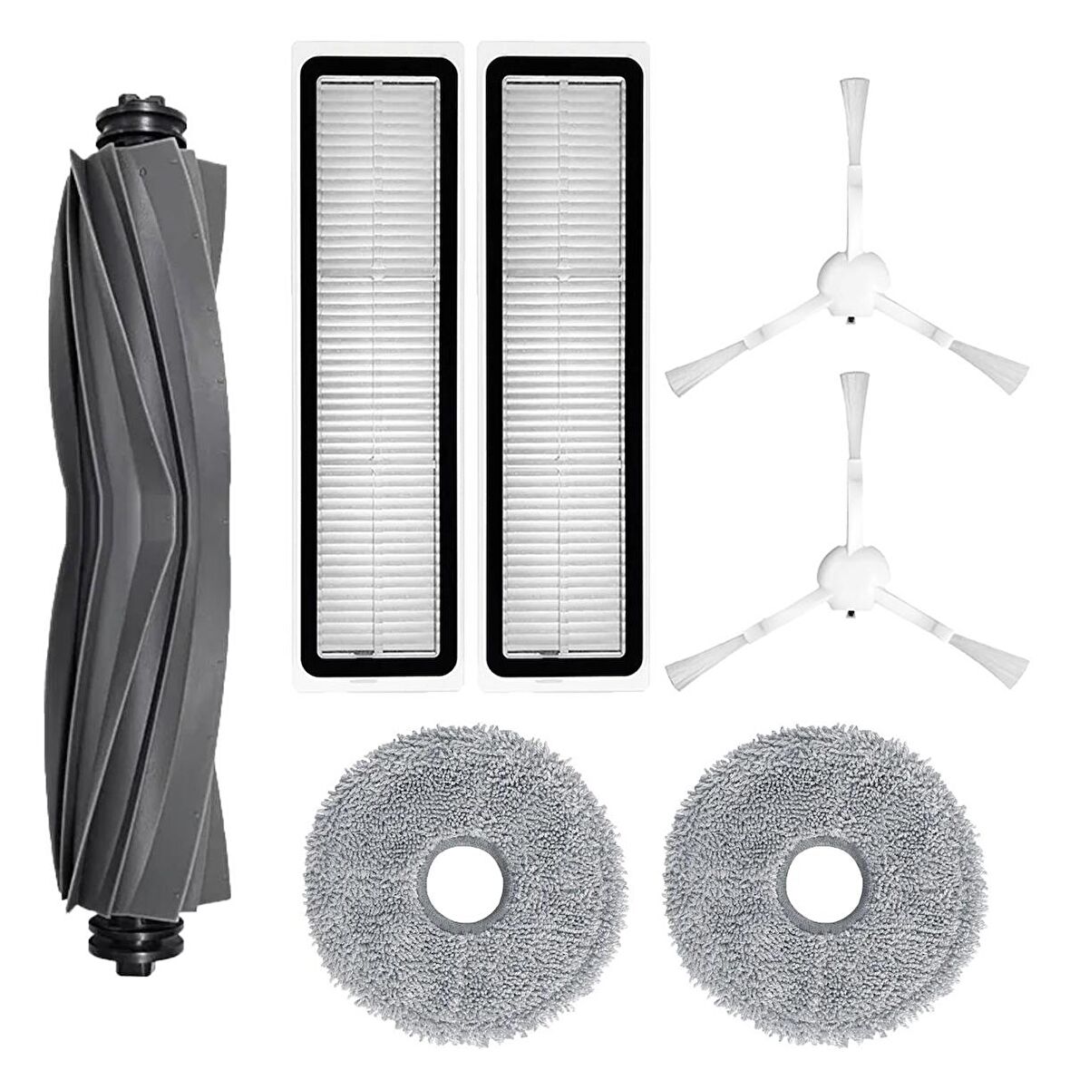 Dreame D10S Pro Beyaz Yedek Filtre Fırça Ultra Set