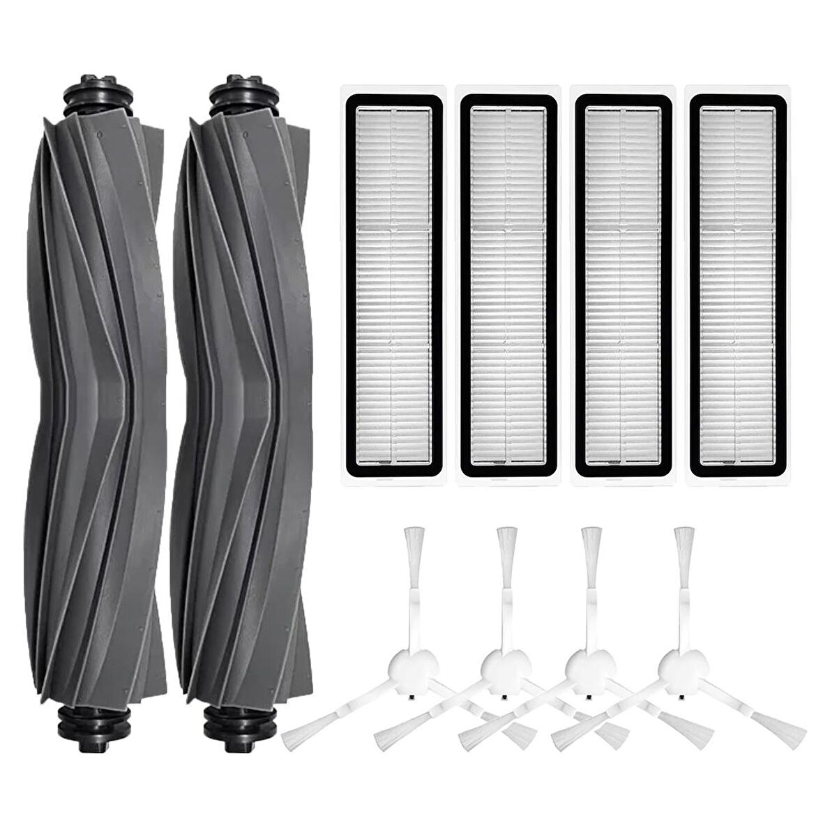 Dreame D10S Pro Beyaz Yedek Filtre Fırça Mega Set