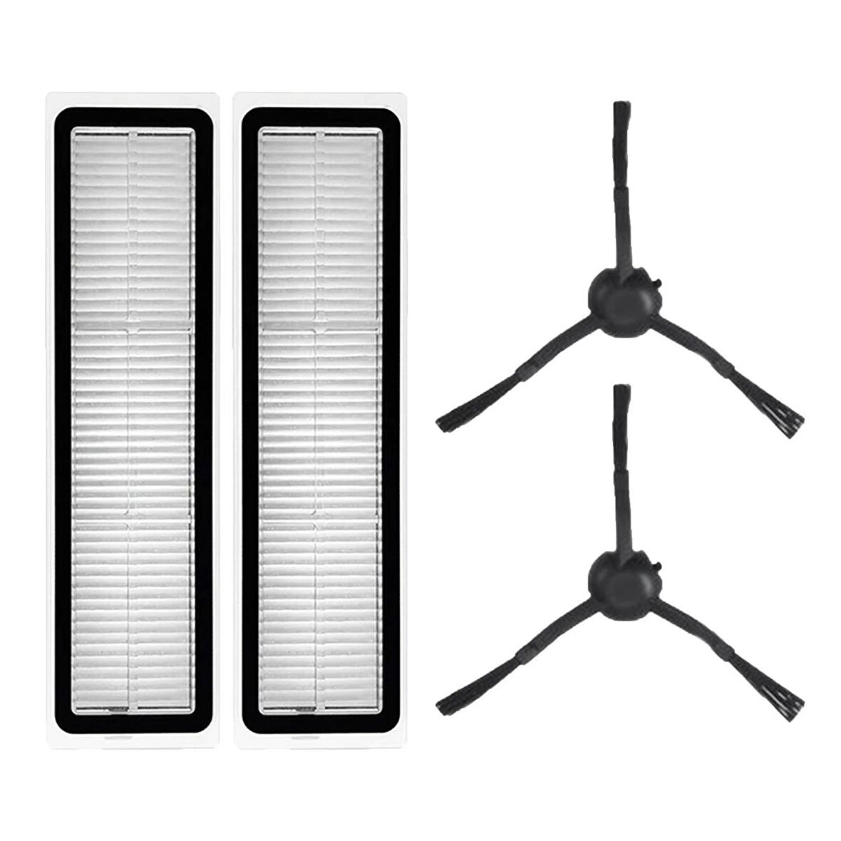 Dreame D10S Pro Siyah Yedek Filtre Fırça Lite Set