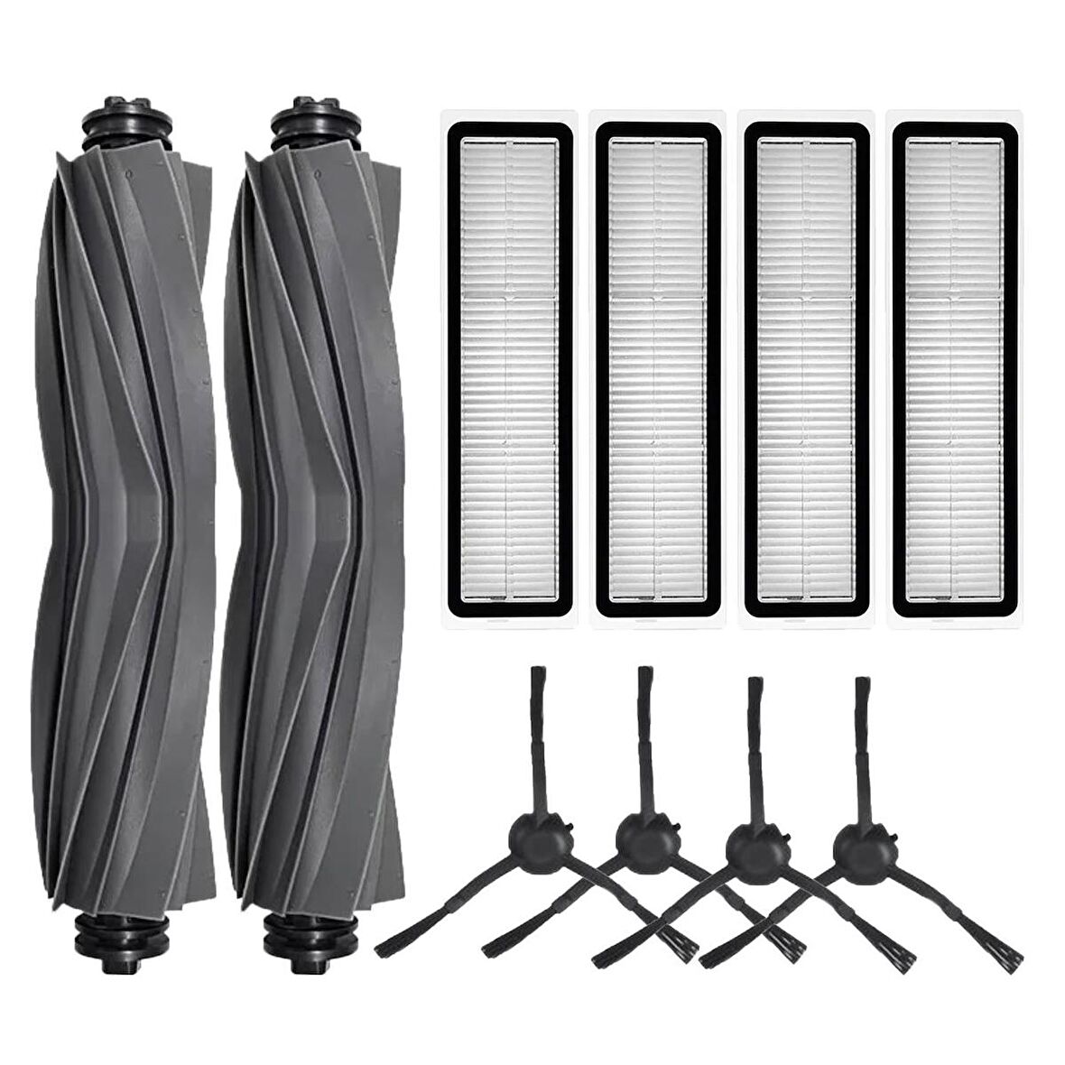 Dreame D10S Pro Siyah Yedek Filtre Fırça Mega Set