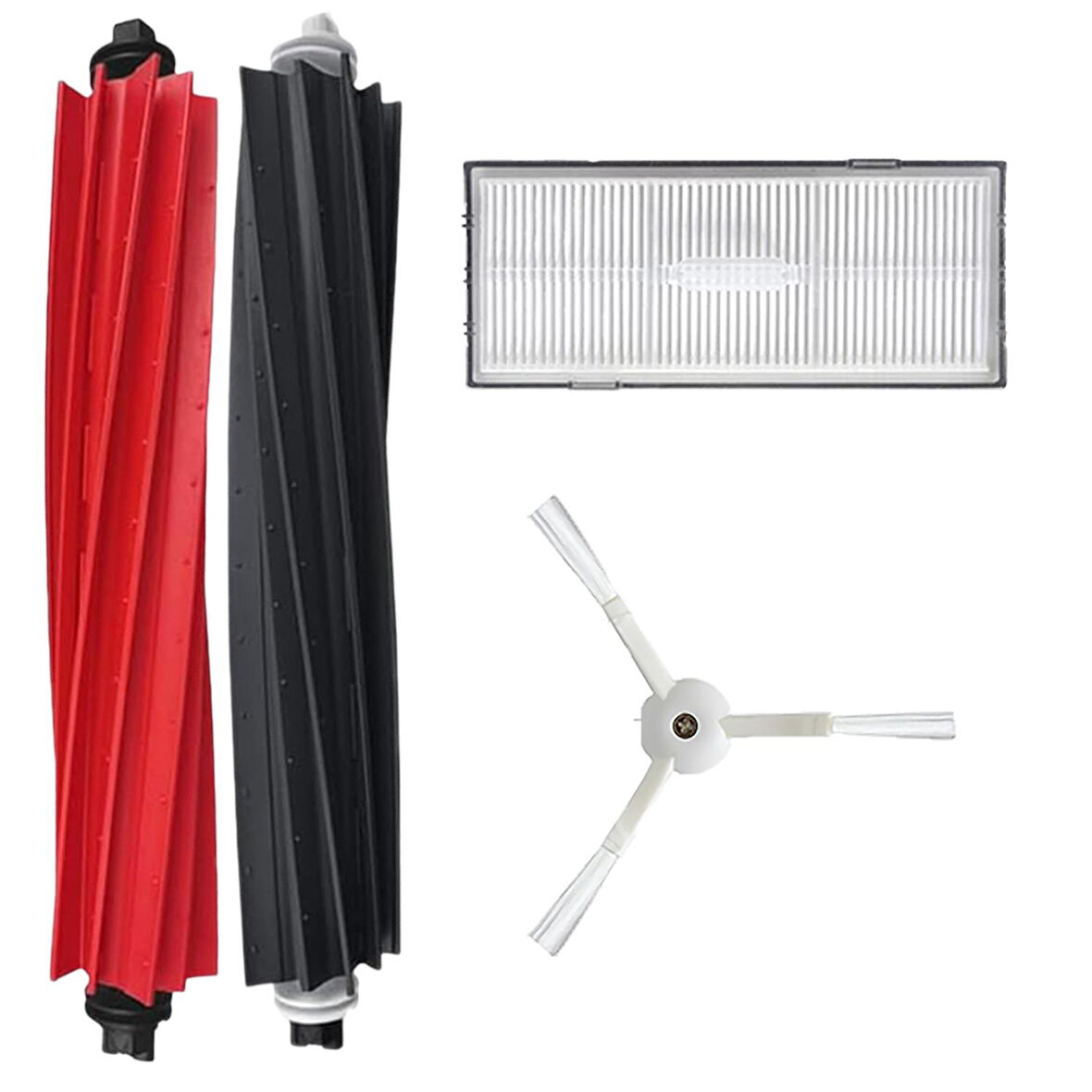 Roborock S8 , S8 Plus , S8 Pro Ultra Uyumlu Beyaz 3 Parça Yedek Set