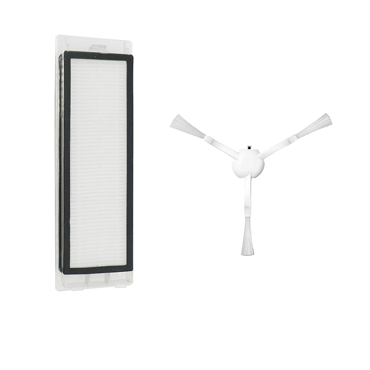 Xiaomi X10 , X10 + Plus Uyumlu Beyaz 2 Parça Yedek Set