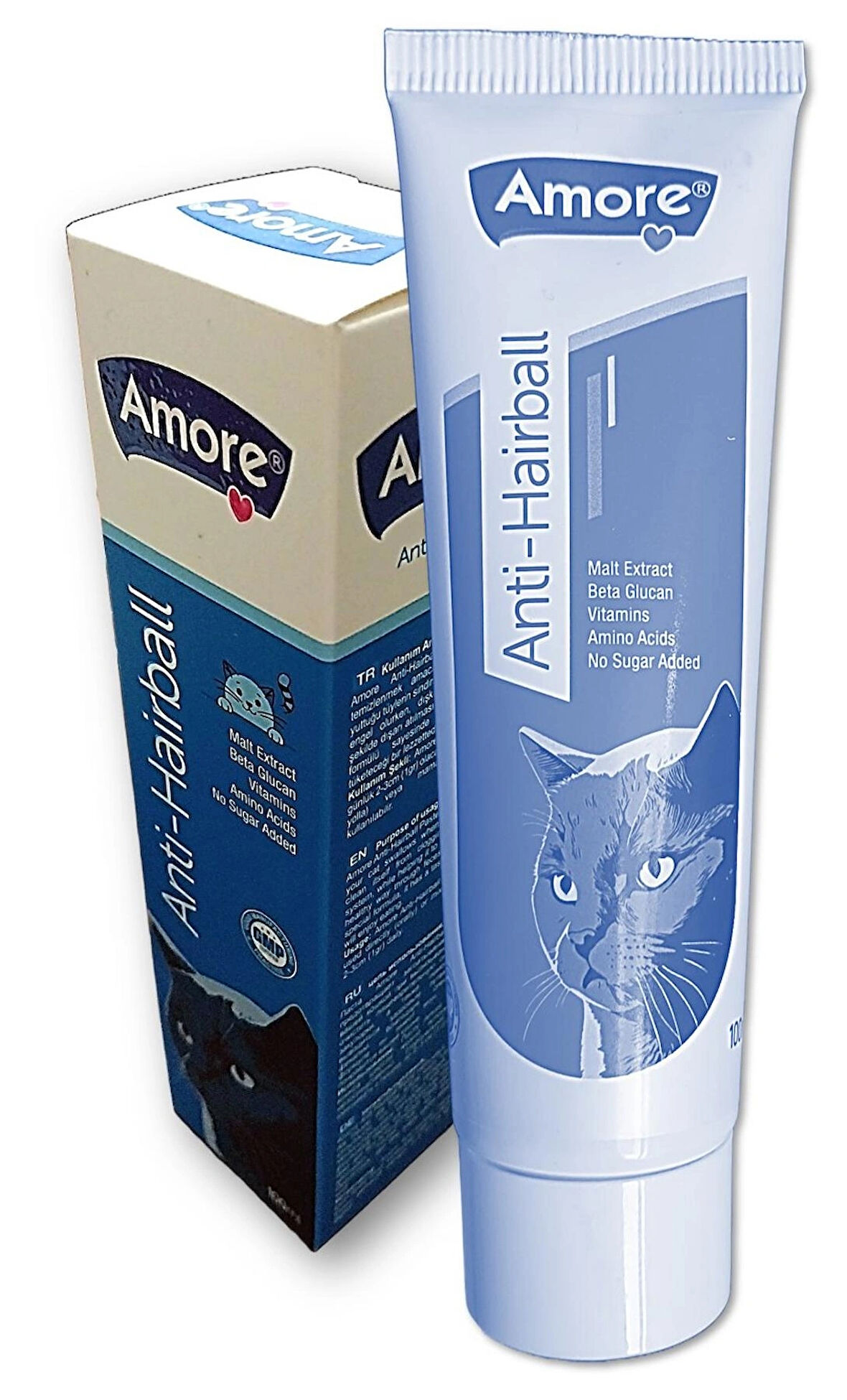 Anti Hairball Leziz Kedi Maltı, Tüy Yumağı, Malt, Taurin, Beta Glucan Sugar Free Cat Vitamine 100ml
