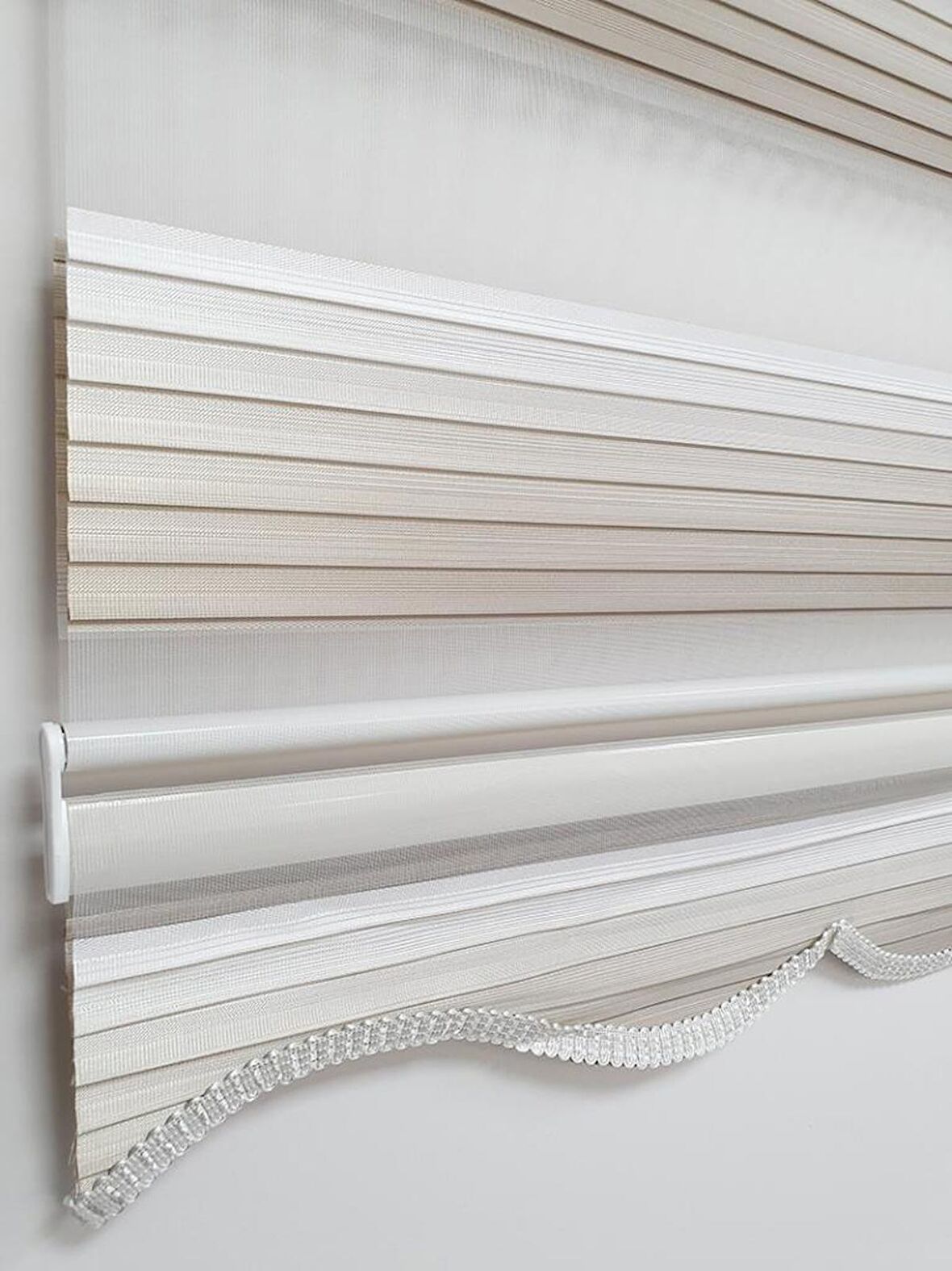 BBB Geniş Pliseli Renk Geçişli Zebra Stor Perde MZ293