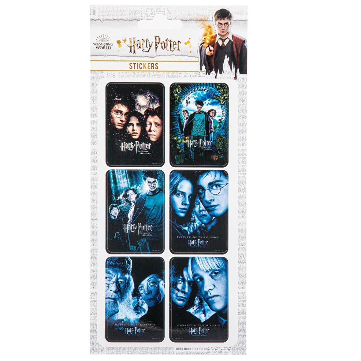 Sticker Harry Potter Lisanslı Etiket Özel Tasarım