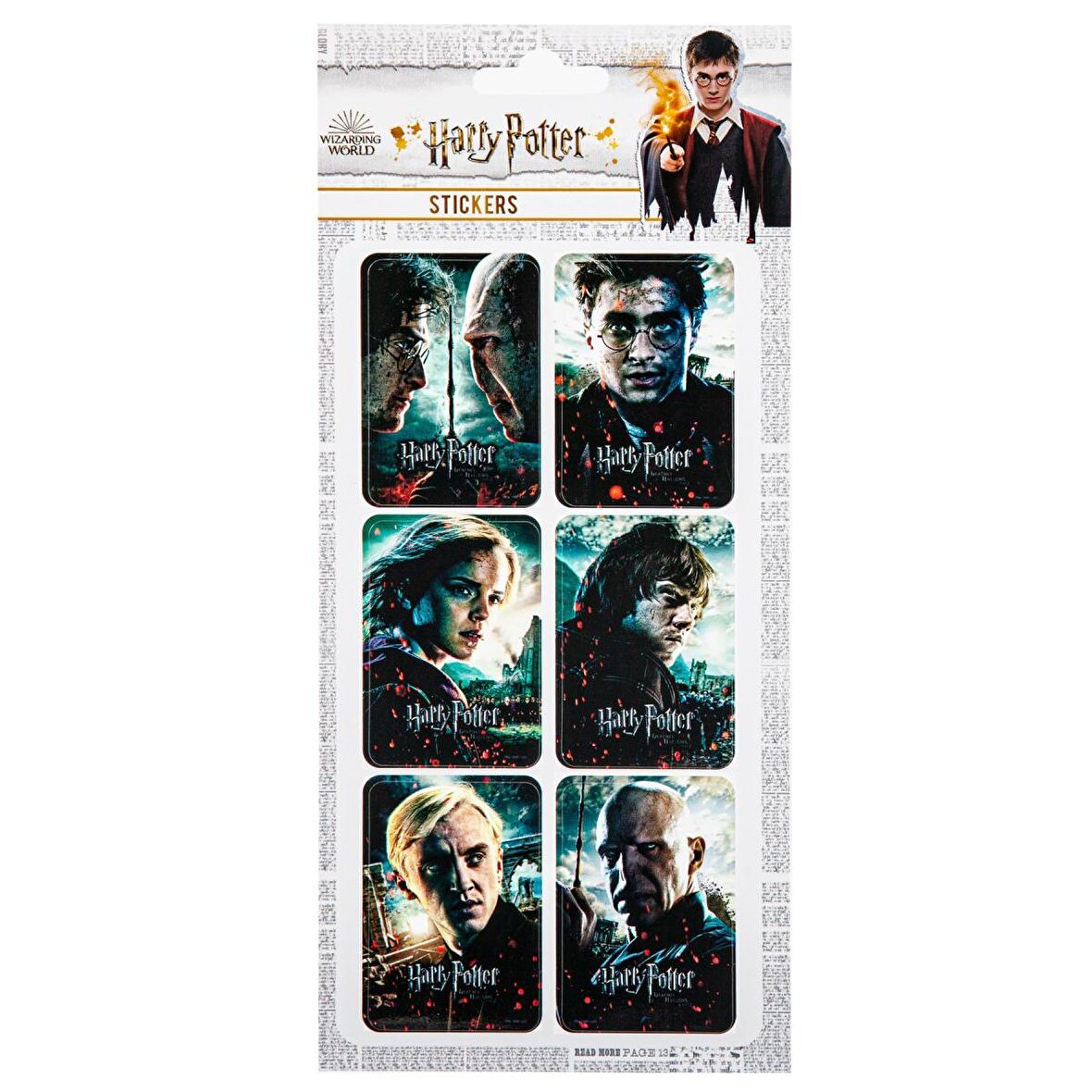 Sticker Harry Potter Lisanslı Etiket Özel Tasarım