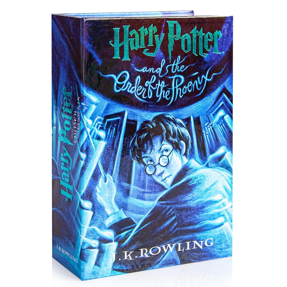 Kitap Görünümlü Kilitli Gizli Kasa Harry Potter Lisanslı Kumbara 