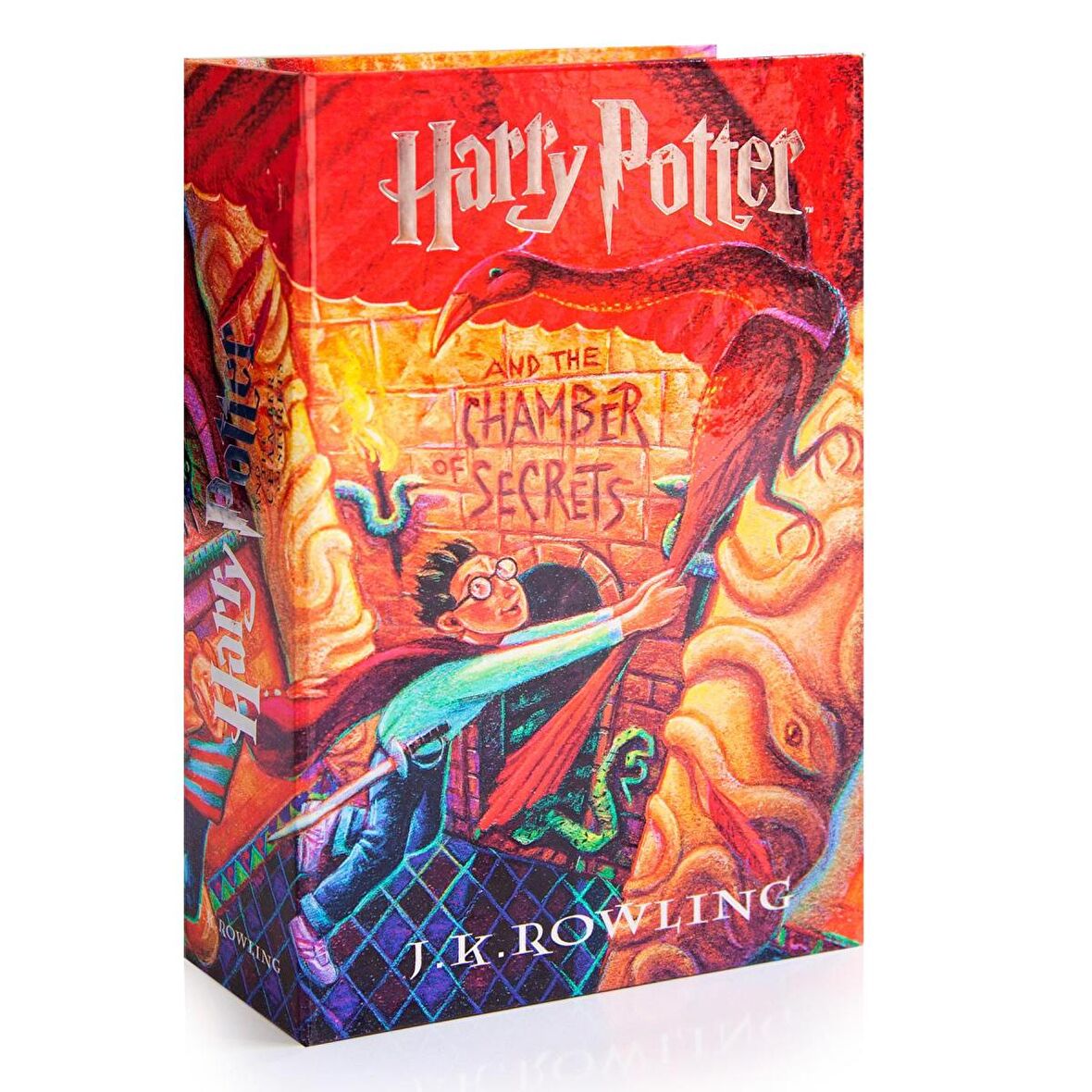 Kitap Görünümlü Kilitli Gizli Kasa Harry Potter Lisanslı Kumbara 