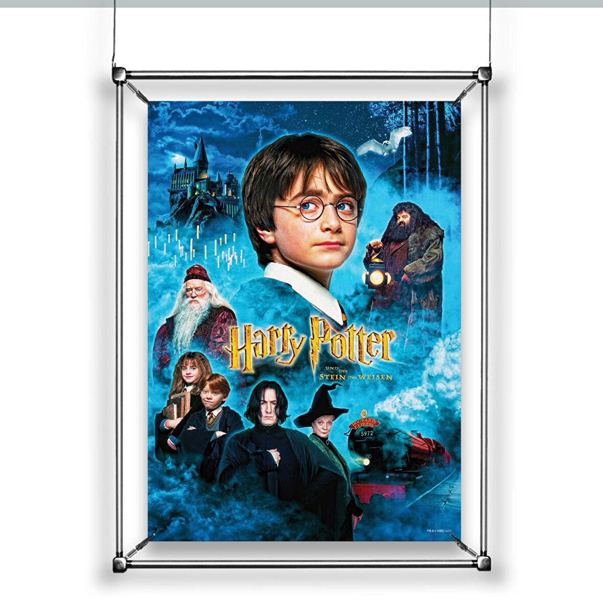 Harry Potter Duvar Poster Film 1 2 3 4 5 6 7