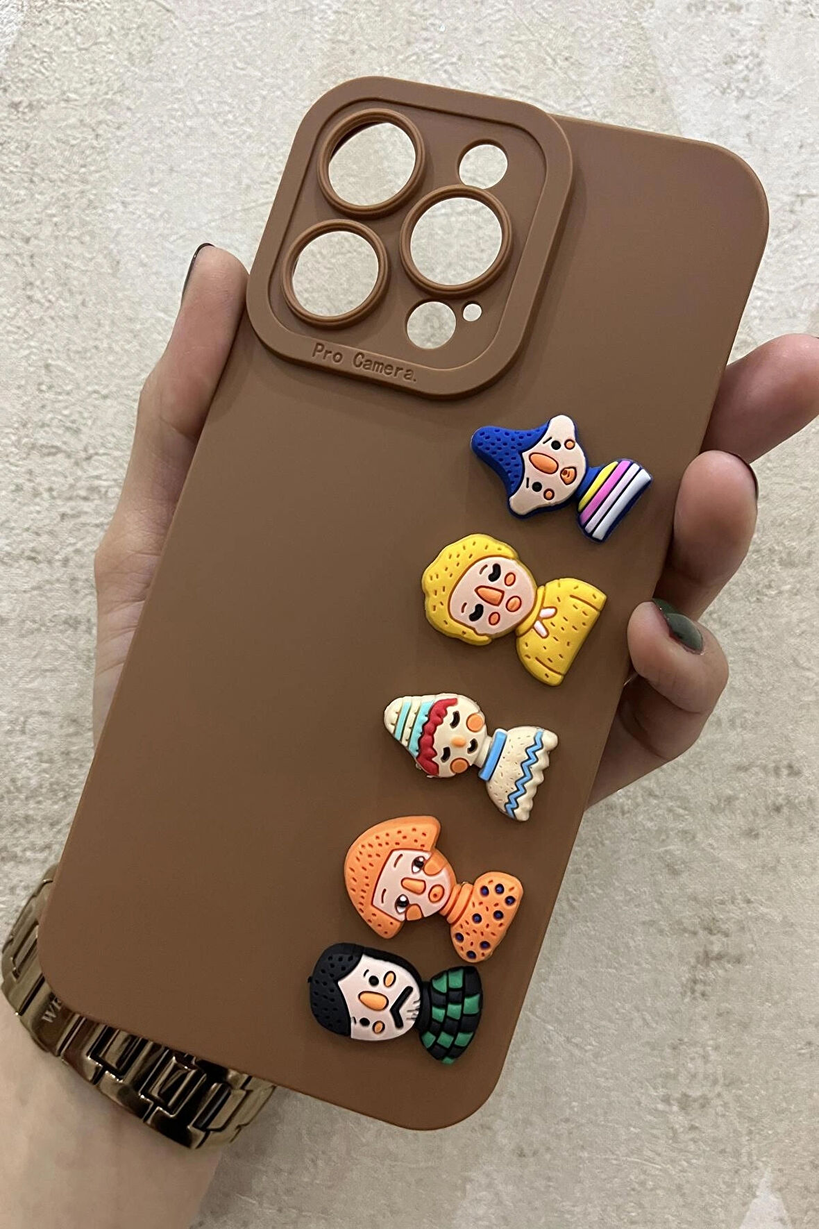 Apple iPhone 14 Pro Max Uyumlu 3D Cartoon Tasarım Soft Kılıf