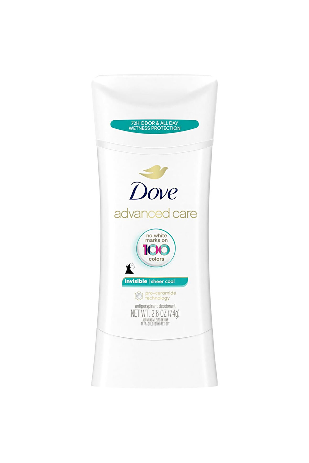 Dove Advanced Care İnvisible Sheer Cool Antiperspirant (Kadın) 72hr Deodorant 2.6oz 74gr