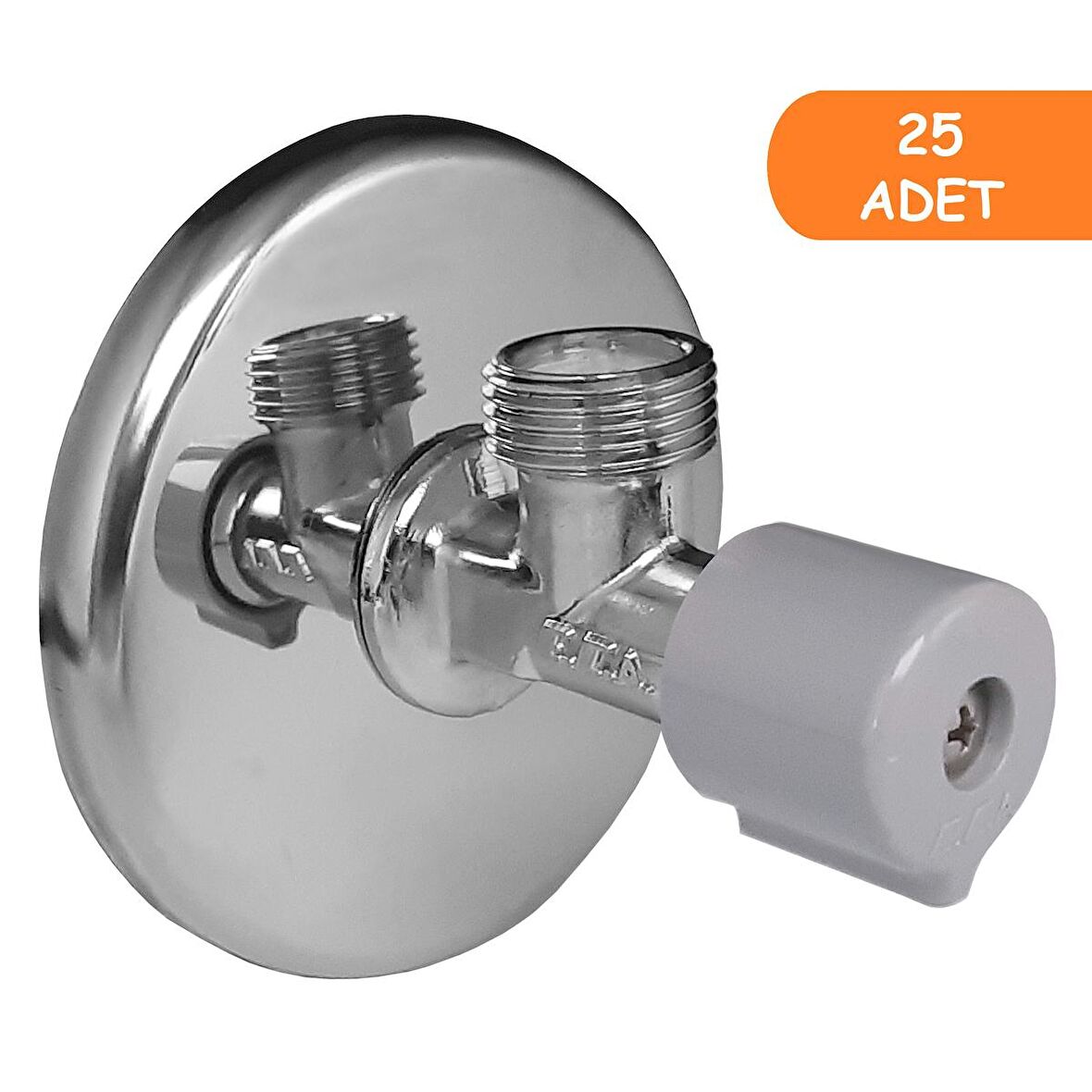 25 Adet ECA Filitreli Ara Musluk Rozetli 102111527