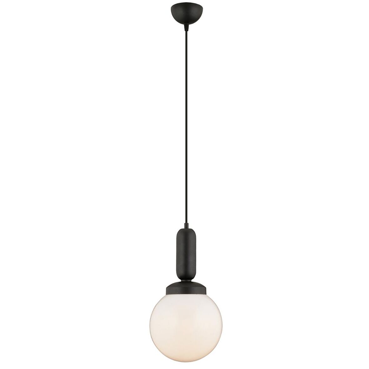Arlo Tekli Siyah Modern Sarkıt Mutfak Salon Sarkıt Avize 