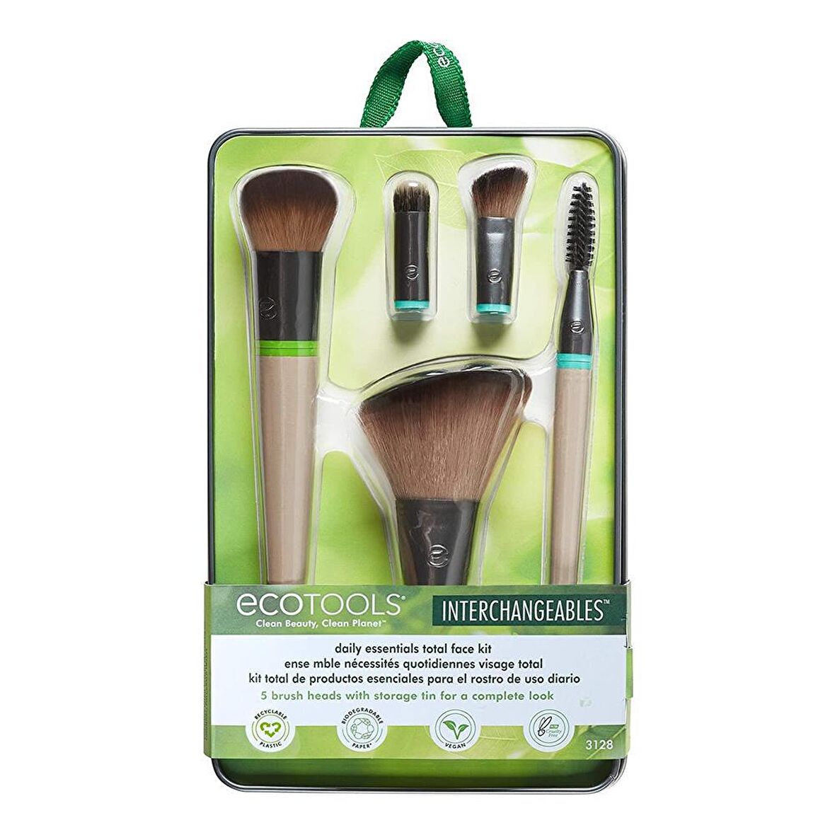 Ecotools Daily Essentials Total Face Kit Makyaj Fırça Seti