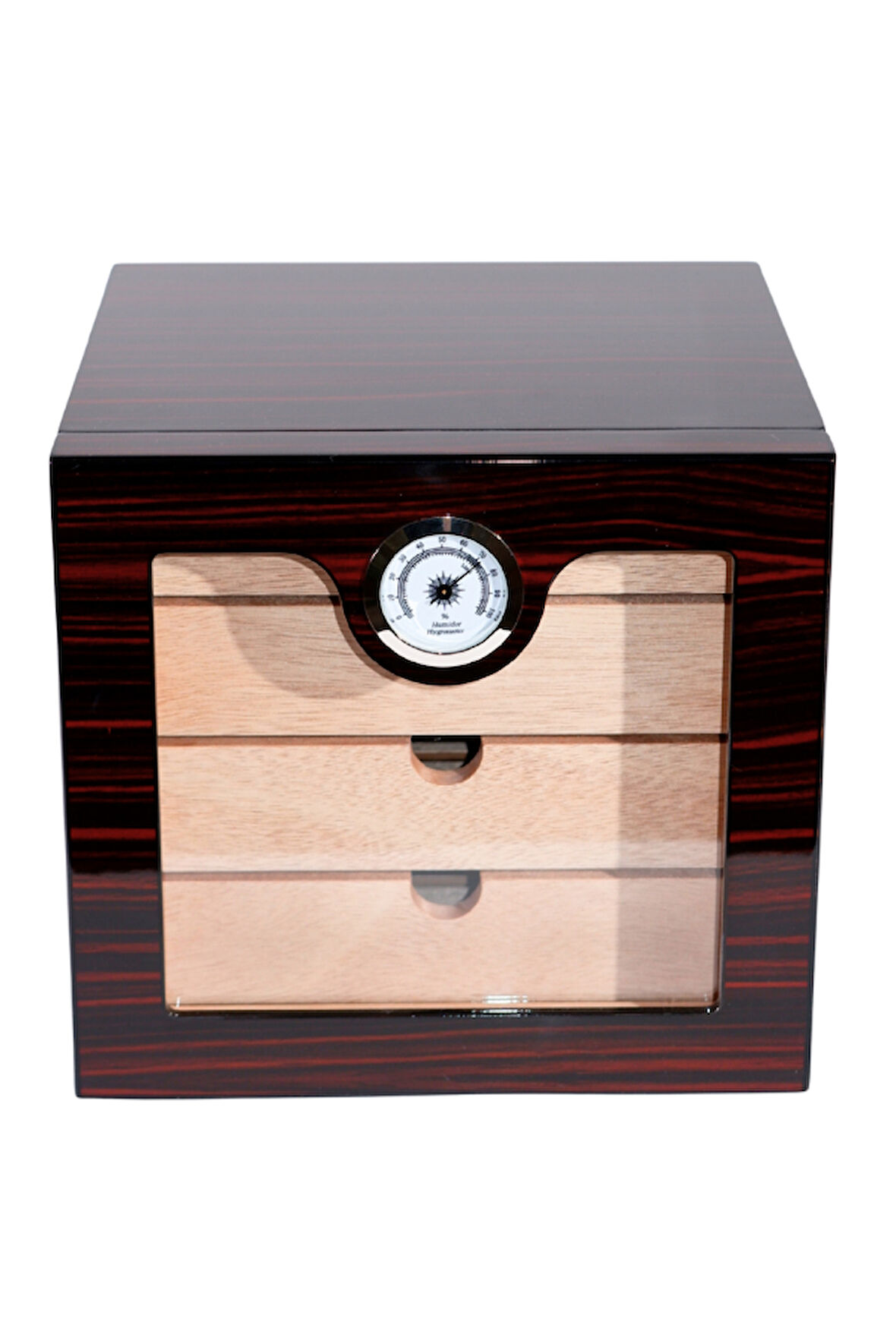 PremiumQuality Bellavista Kahverengi Sedir Humidor Puro Kutusu