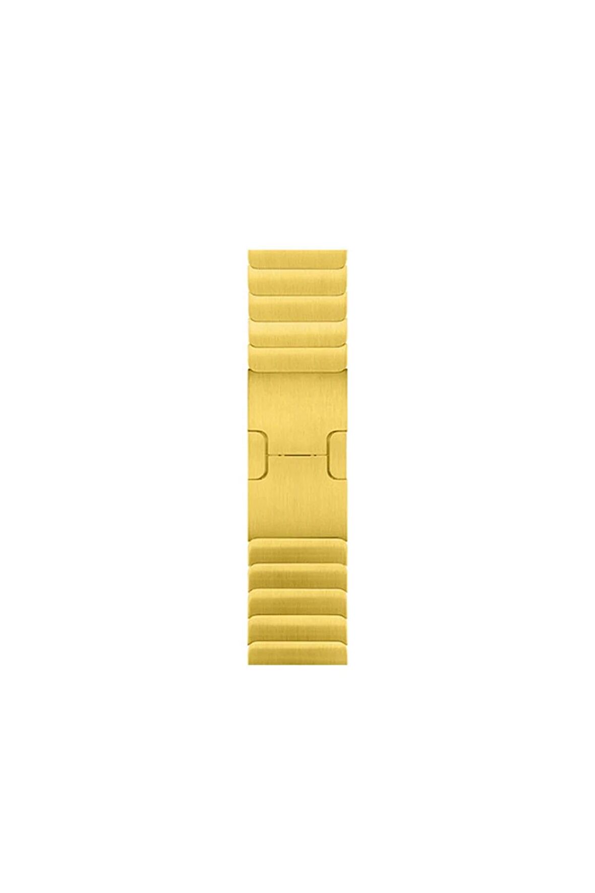 Apple Metal Baklalı Altın Saat Kordonu, 38,40,41 Mm