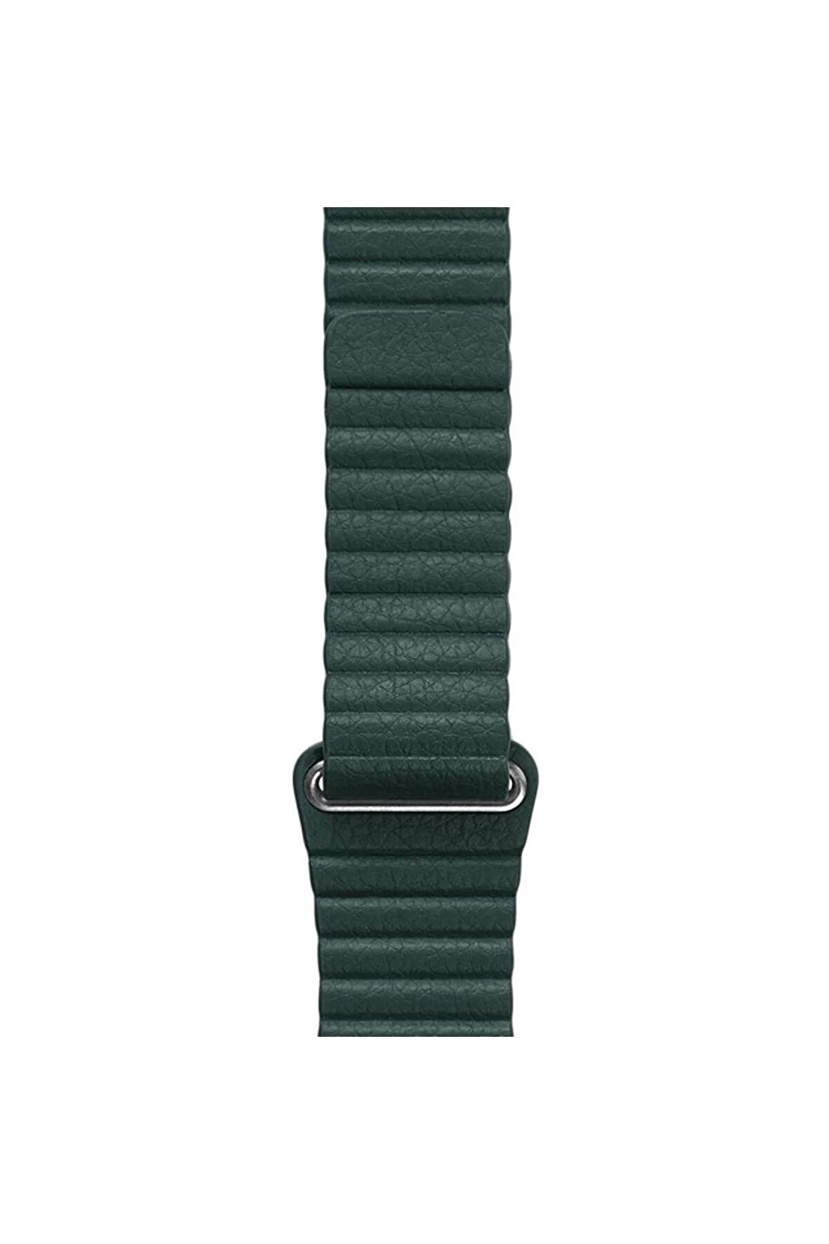 Apple Deri Mavi Saat Kordonu, 38,40,41 Mm