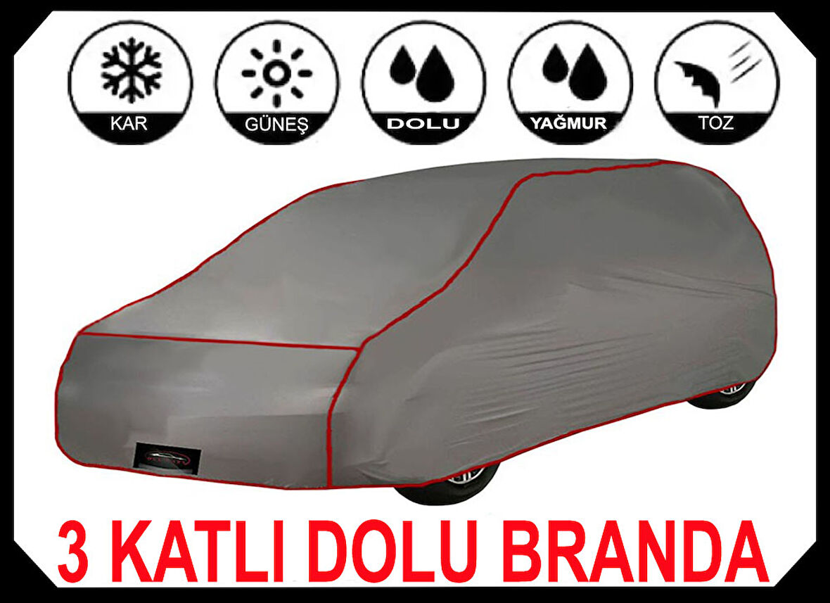 3 Katlı Dolu Darbe Koruyucu ALFA ROMEO GUİLETTA  Araba Brandası oto branda araba çadırı     