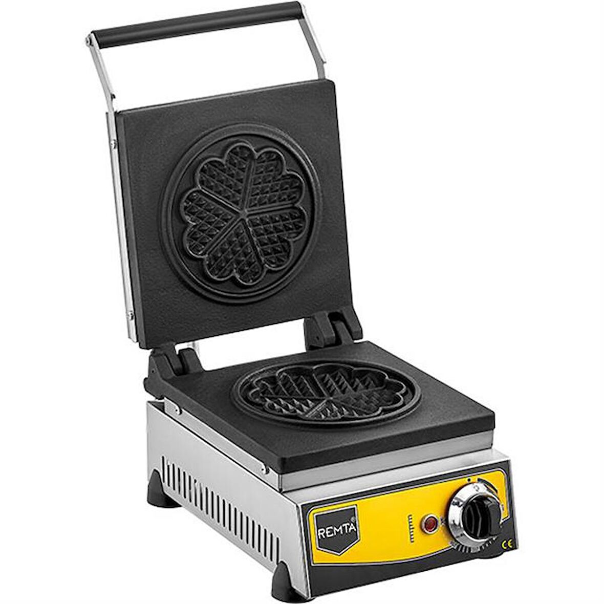 Remta W11 16 cm Çiçek Model Sanayi Tipi Waffle Makinesi