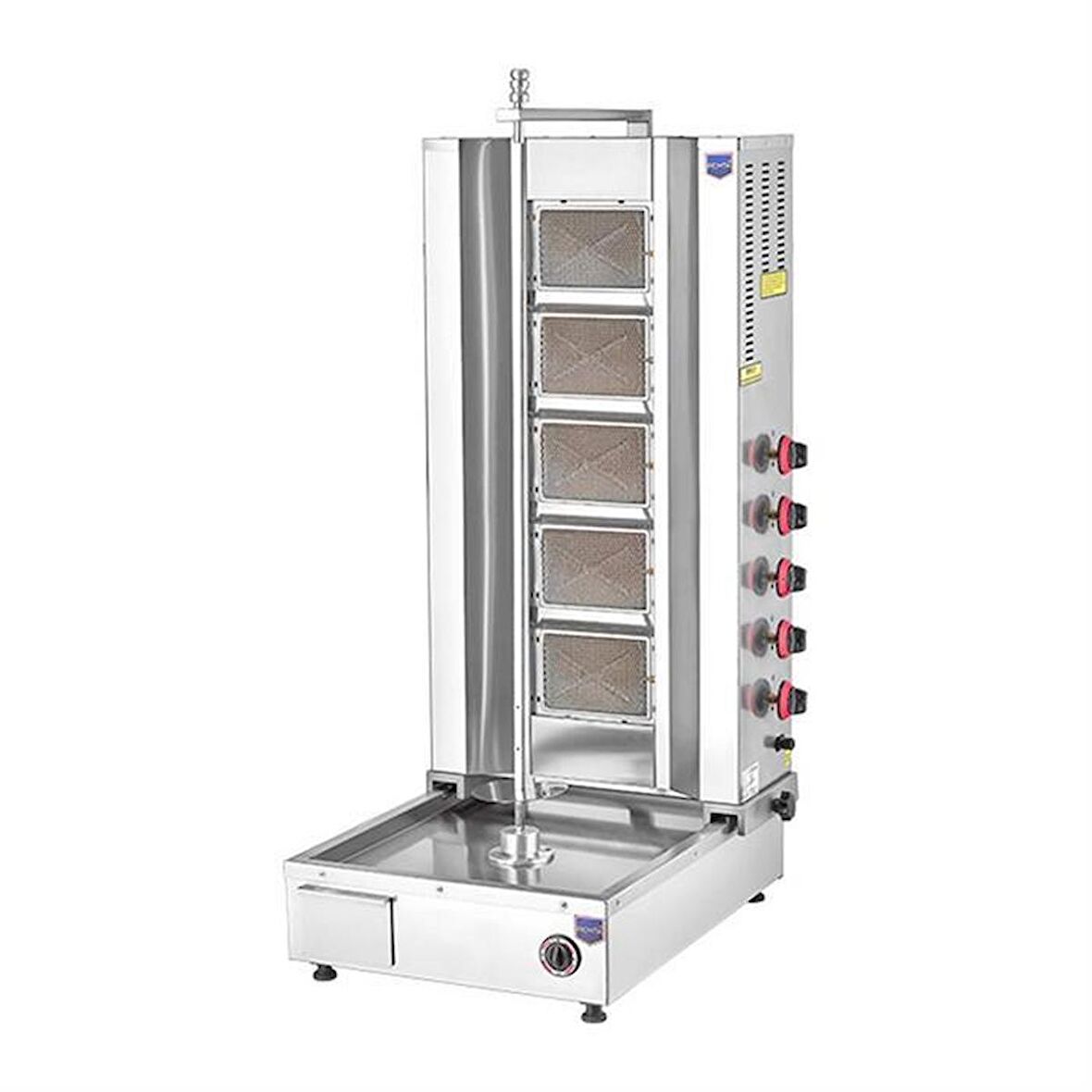 Remta Alttan Motorlu Döner Ocağı, 6 Radyanlı, LPG