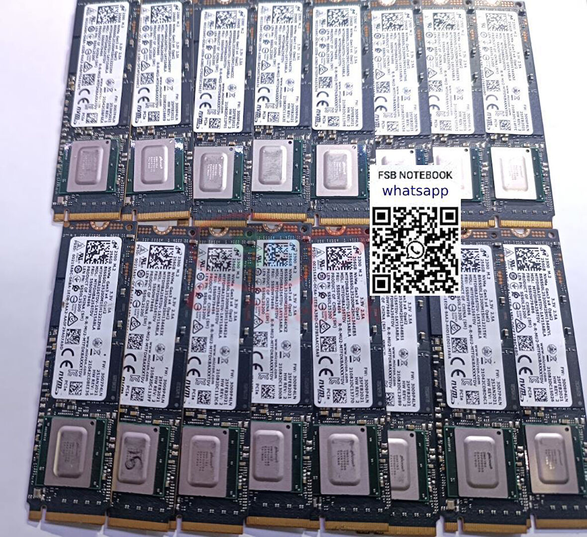 Micron 2450 256GB 22x80 M.2 NVMe SSD