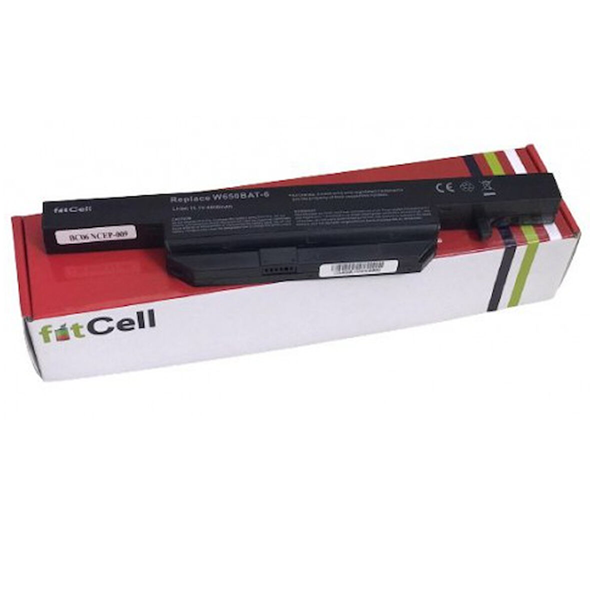 FitCell Monster 6-87-W650S-4D7A1, 6-87-W650S-4D7A2, 6-87-W650S-4D7A3 Uyumlu Batarya Pil