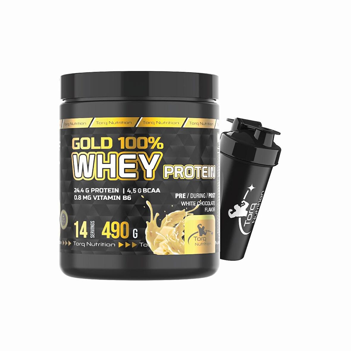 Gold Whey Protein Beyaz Çikolata Aromalı 490 Gr