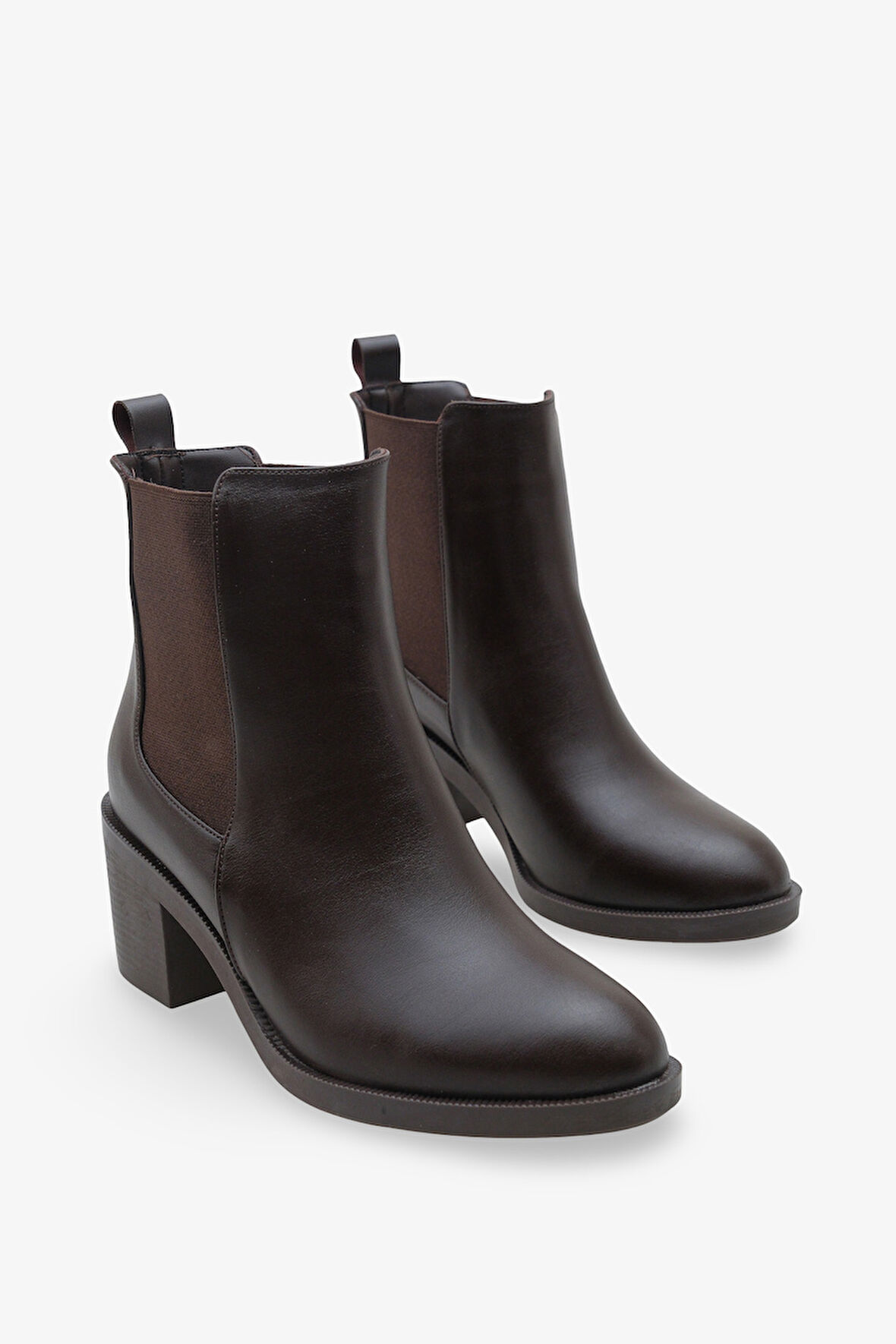 Kadın Topuklu Günlük Bot Elwins Kahve