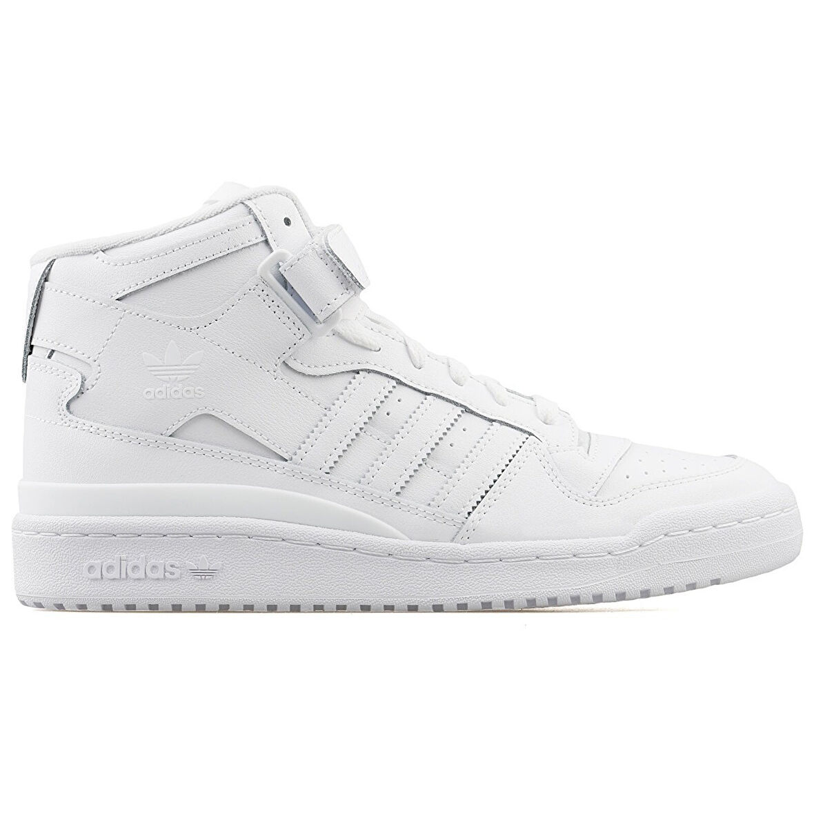 Adidas Orginals Forum Mid Leather Mid Sneaker Hakiki Deri Erkek Günlük Spor Ayakkabı Beyaz