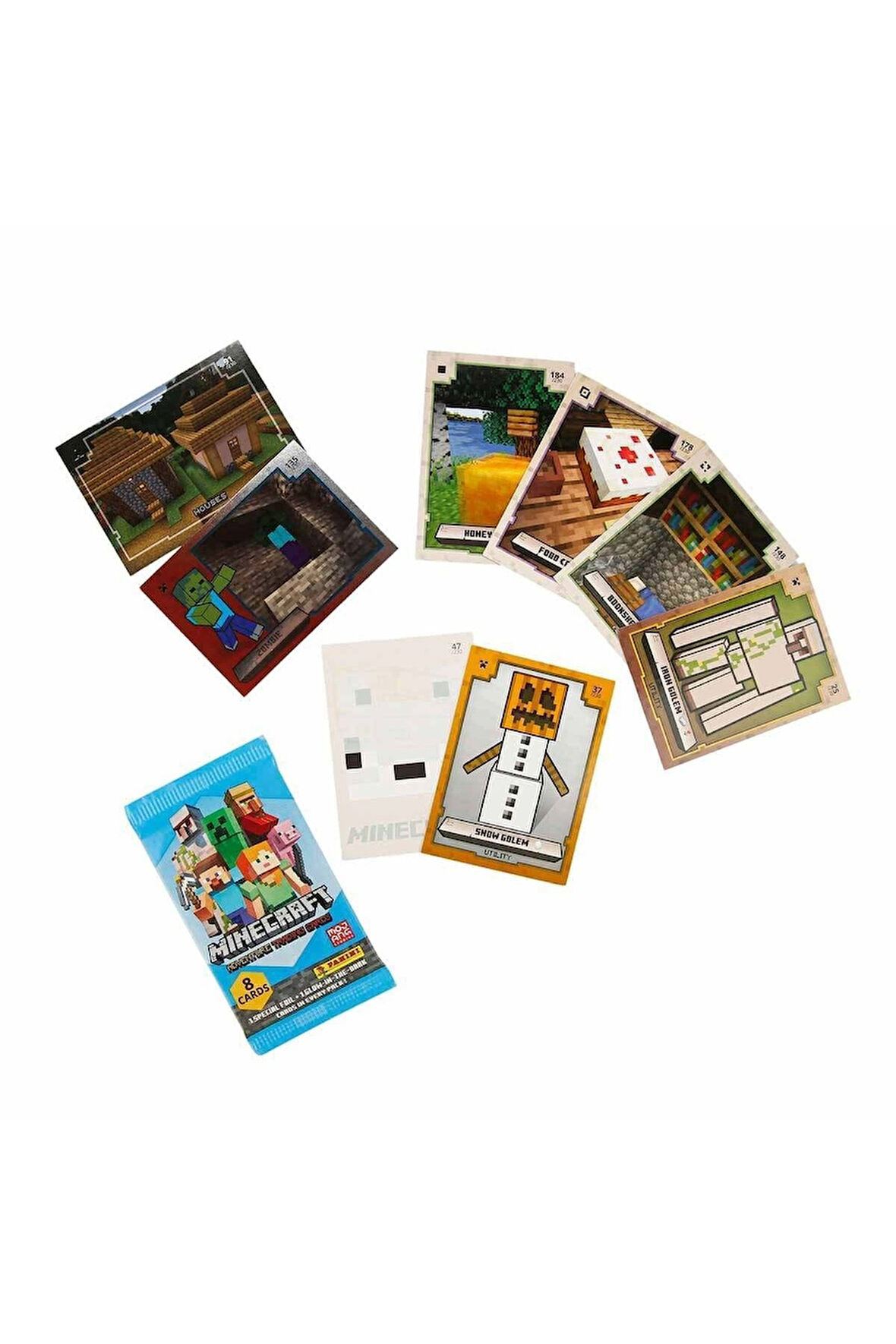 Panini Minecraft Trading Card 5 Li Paket