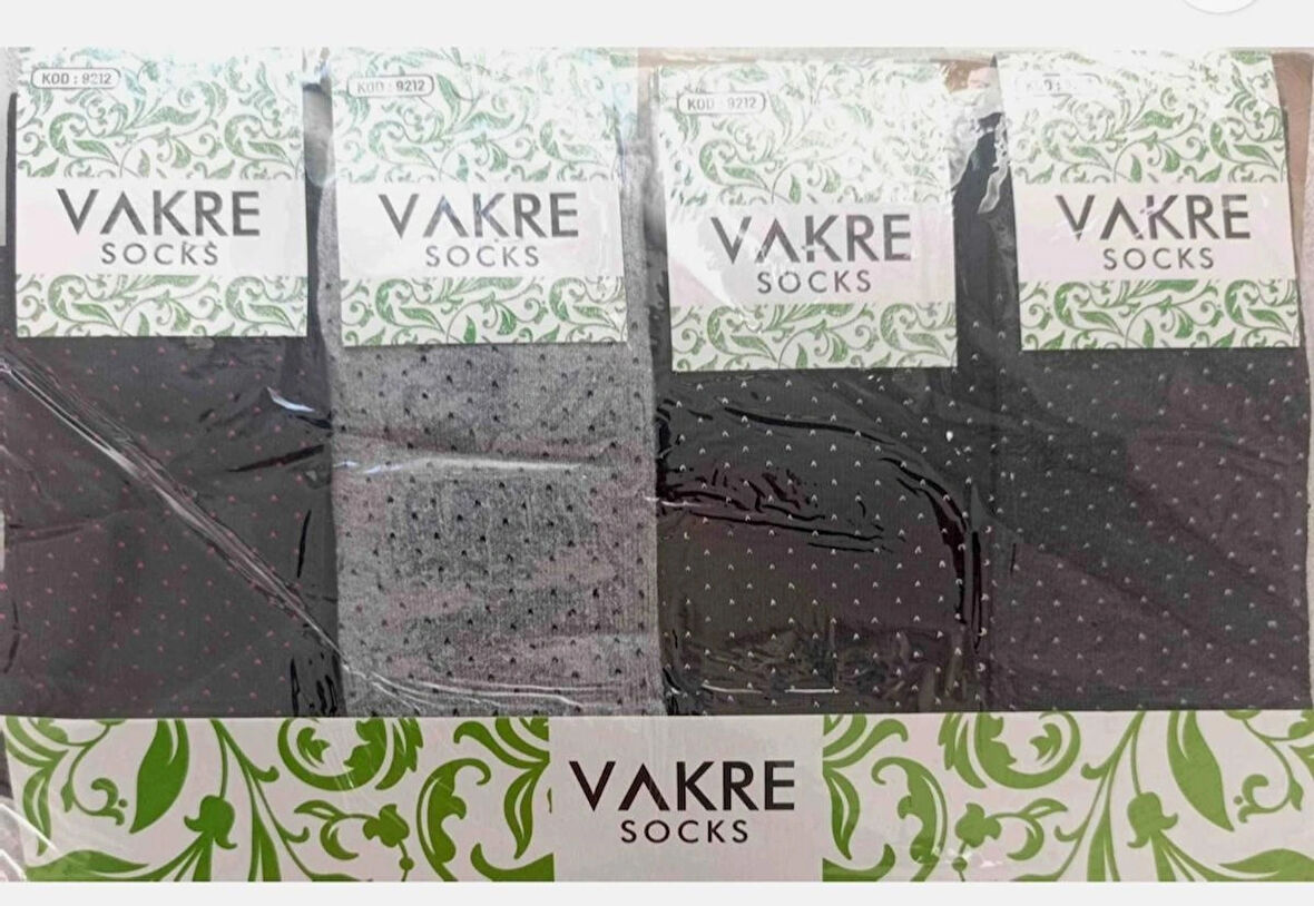 Vakre Kadın Çorabı 4"lü Paket