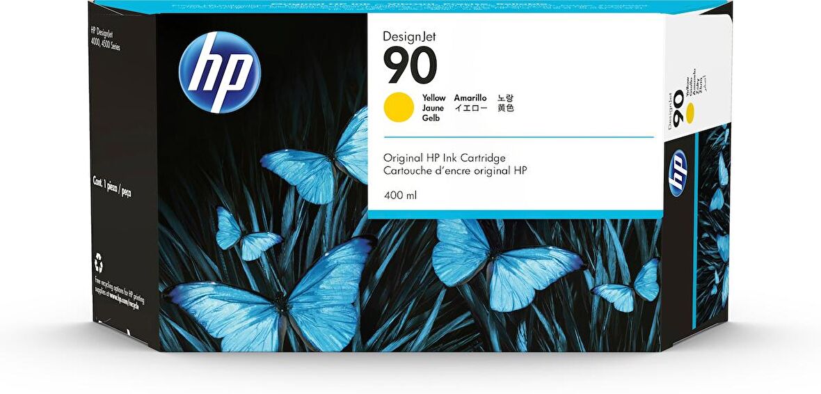 Hp 90 C5065A Sarı Kartuş Yüksek Kapasiteli