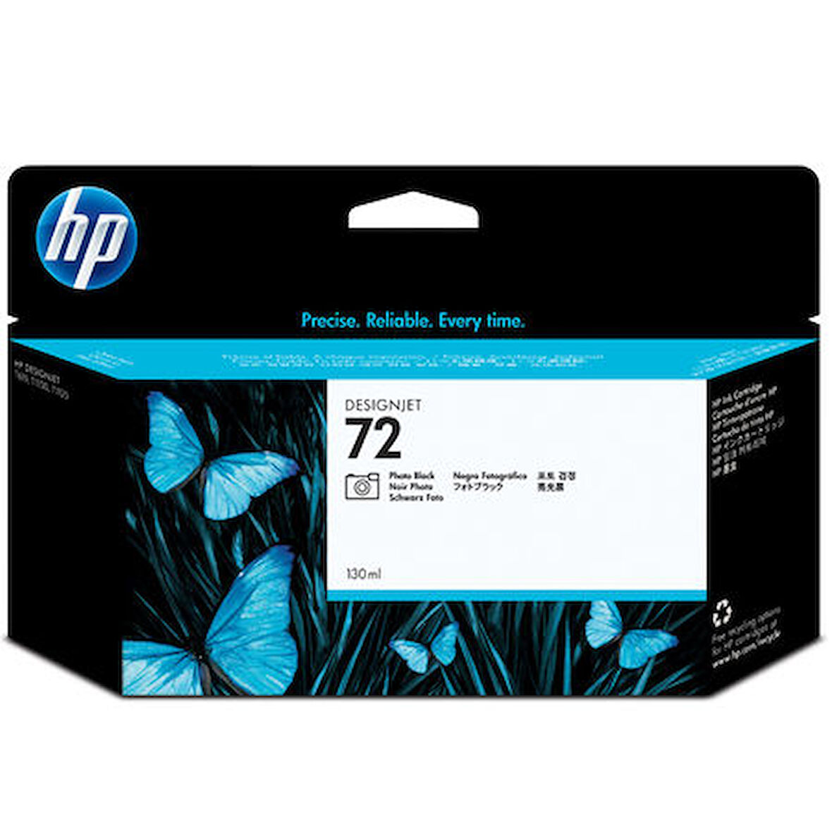 Hp C9370A (72) Foto Siyah Orjinal Kartuş