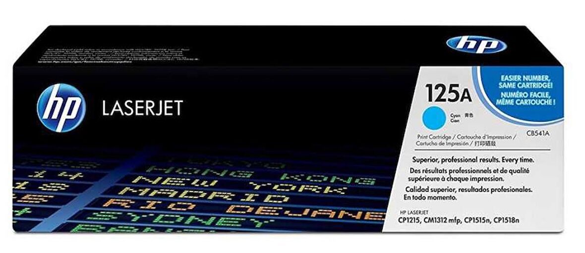 Hp 125A-Cb541A Orjinal Mavi Toner