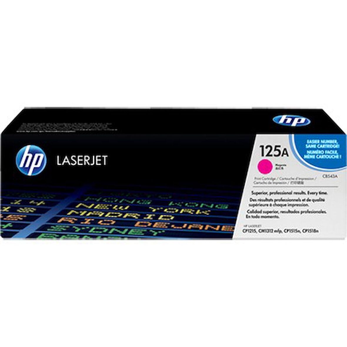 Hp 125A Cb543A Kırmızı Toner