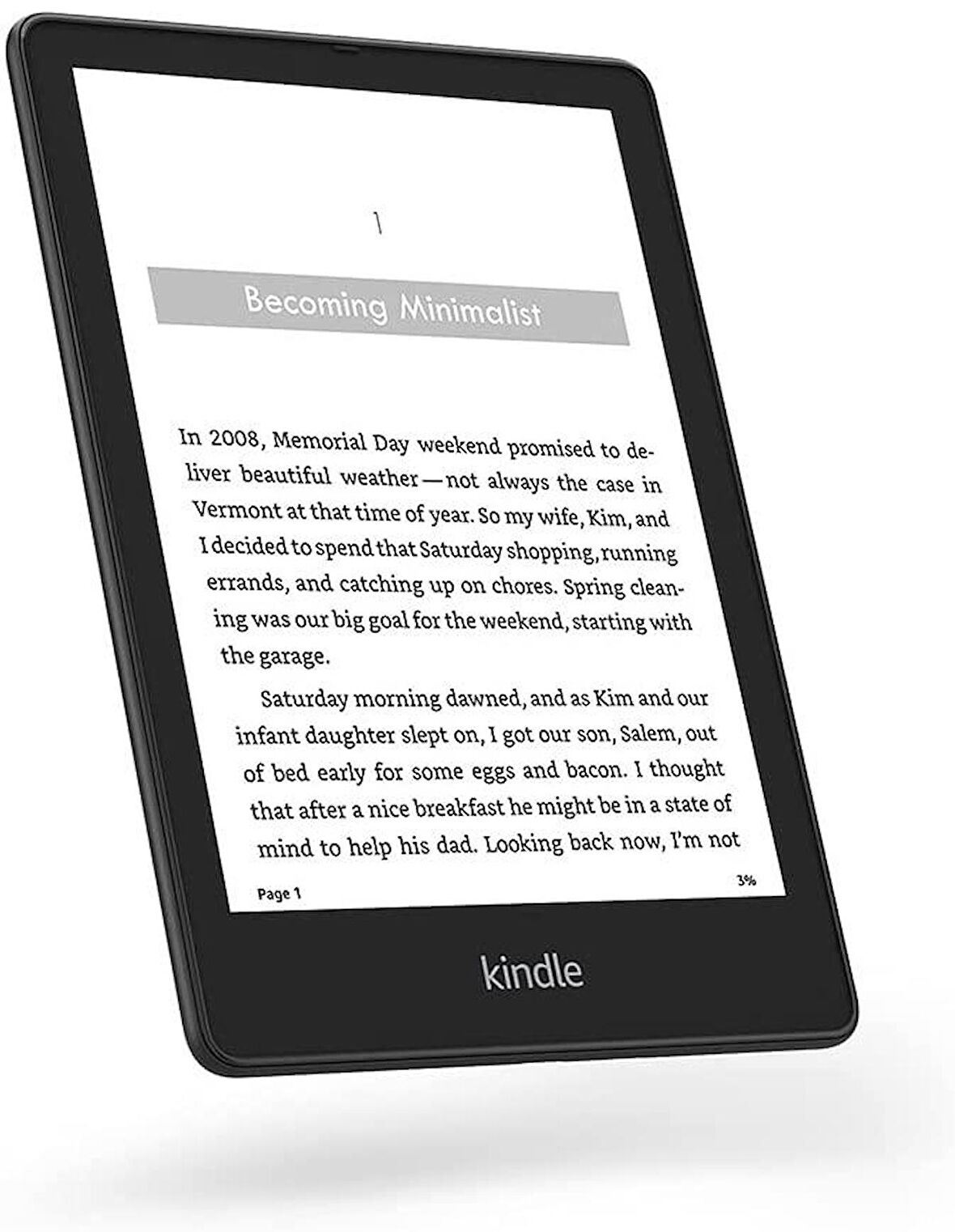 Kindle Paperwhite Signature Edition (32 GB) Reklamsız