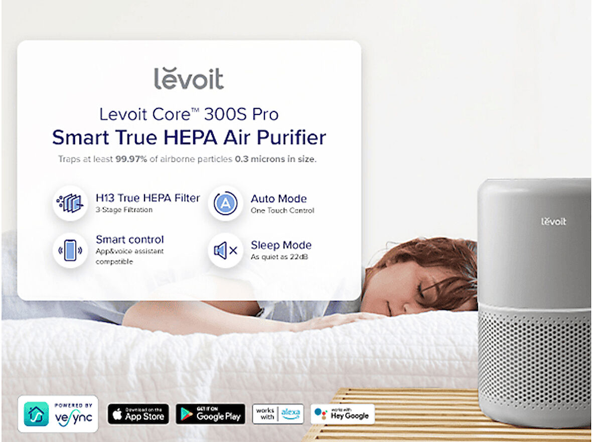 LEVOIT Core 300S Pro Hava Temizleme Cihazı Beyaz