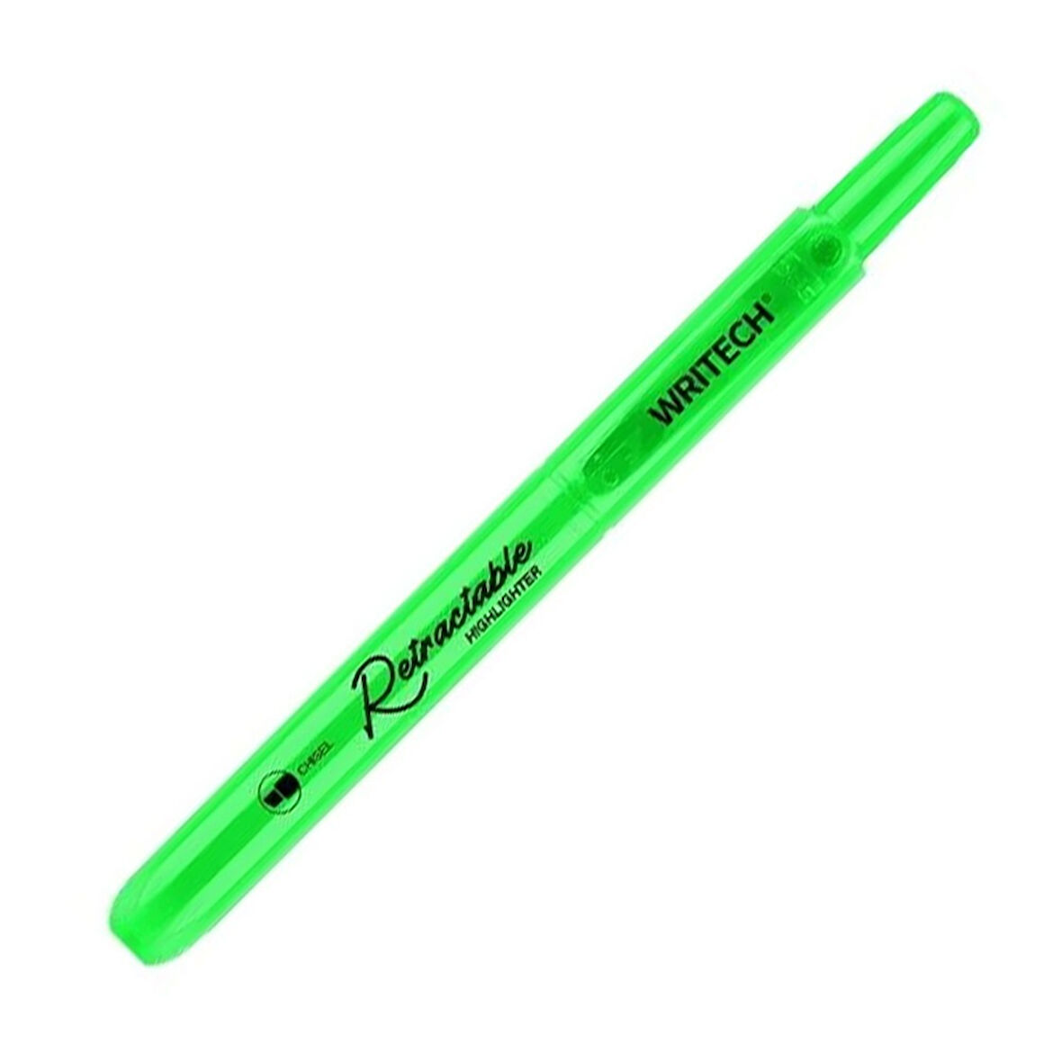 WRITECH W-805S BASMALI FOSFORLU KALEM NEON YEŞİL - 12'Lİ KUTU