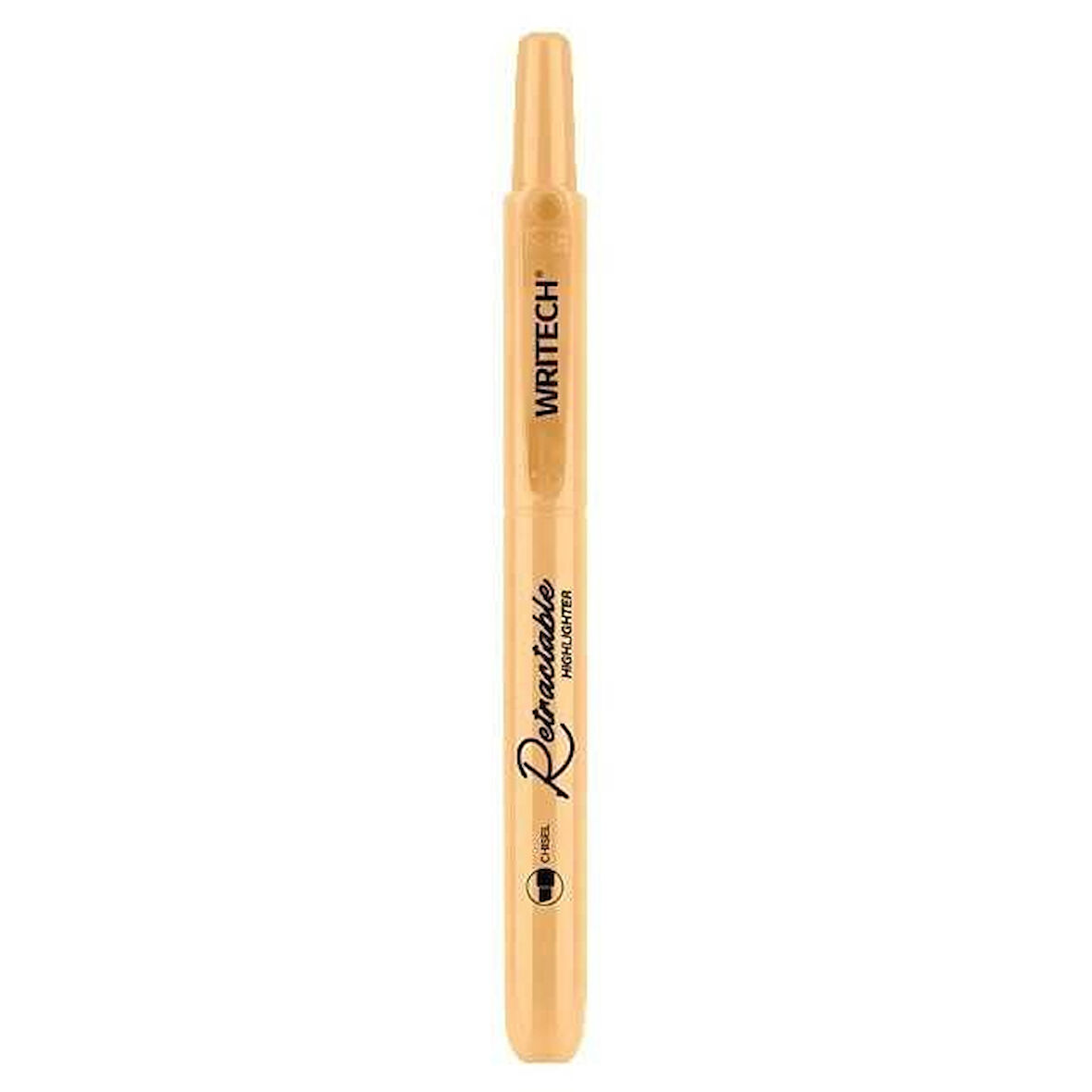 WRITECH W-805S BASMALI FOSFORLU KALEM PASTEL AÇIK TURUNCU - 12'Lİ KUTU