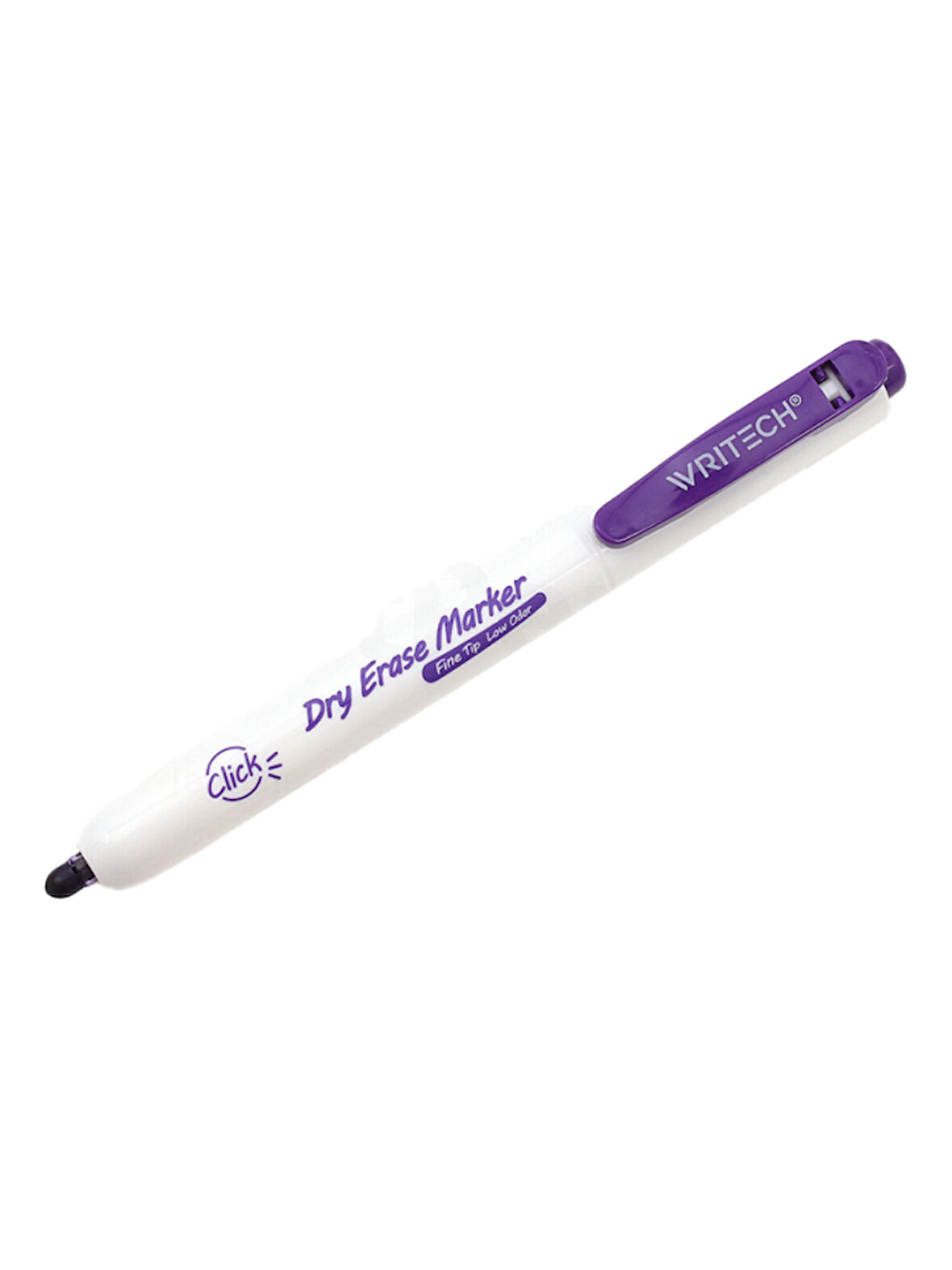 WRITECH W-709 BASMALI TAHTA KALEM MOR - 12'Lİ KUTU