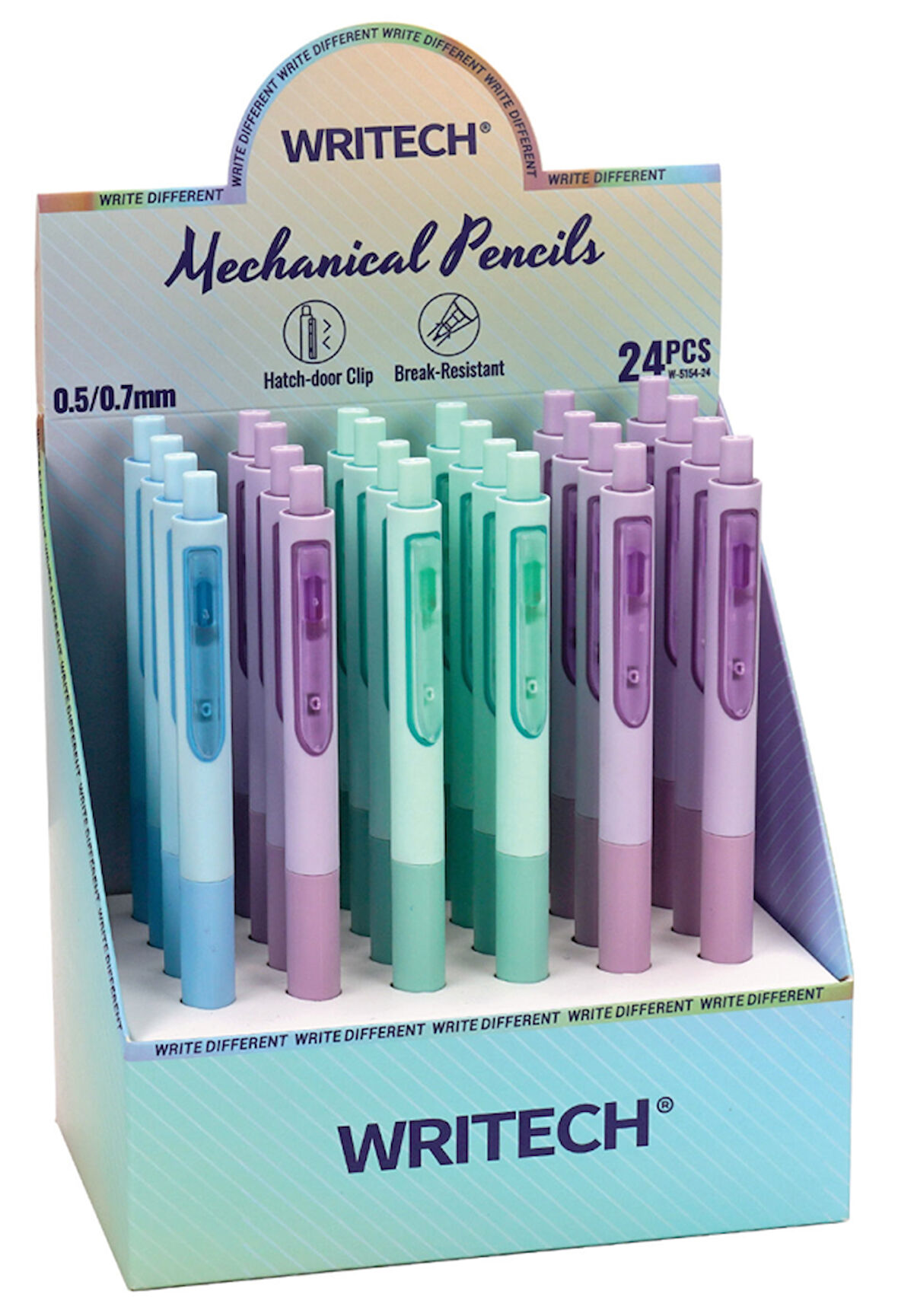 WRITECH W-5154 0,5MM VERSATİL KALEM - 24'LÜ SET