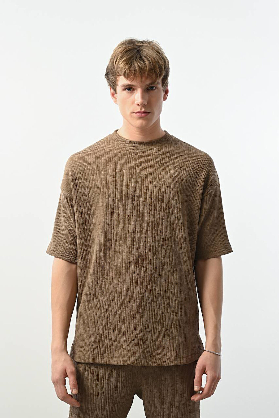 Erkek Krinkıl Oversize T-Shirt